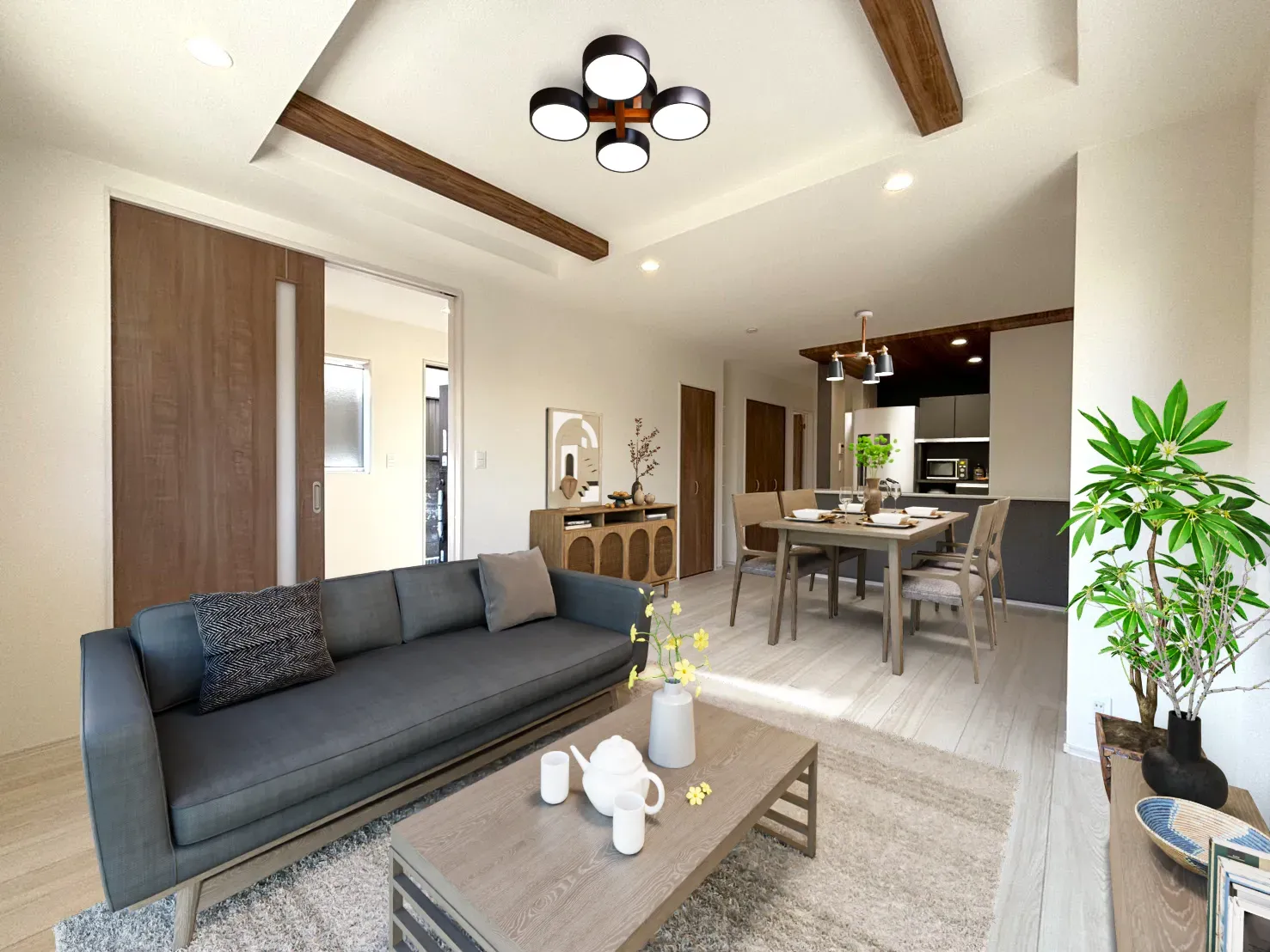 ※こちらの画像はCGで家具などを加工しています。家具付物件ではございません