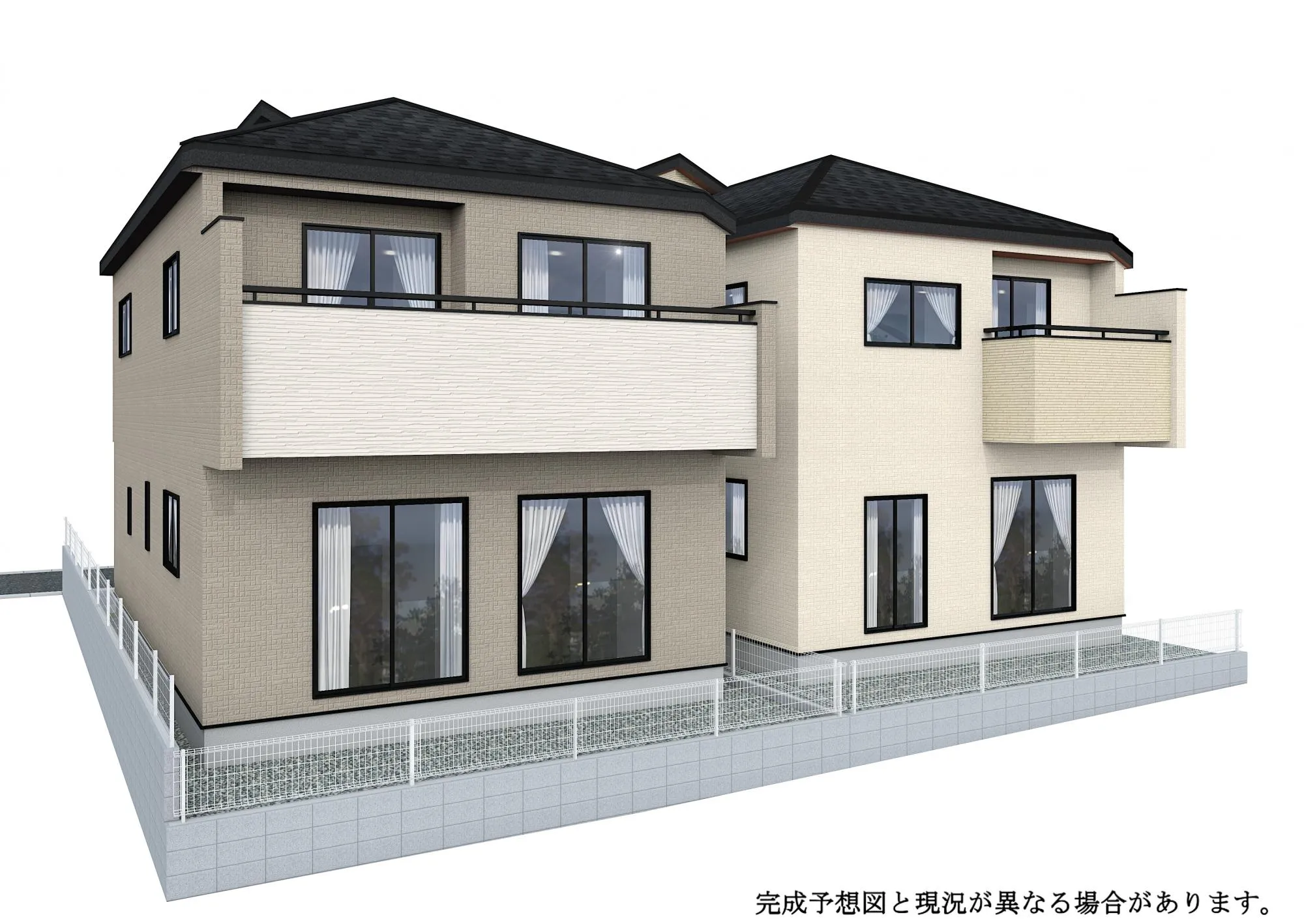 【外観完成予想図】