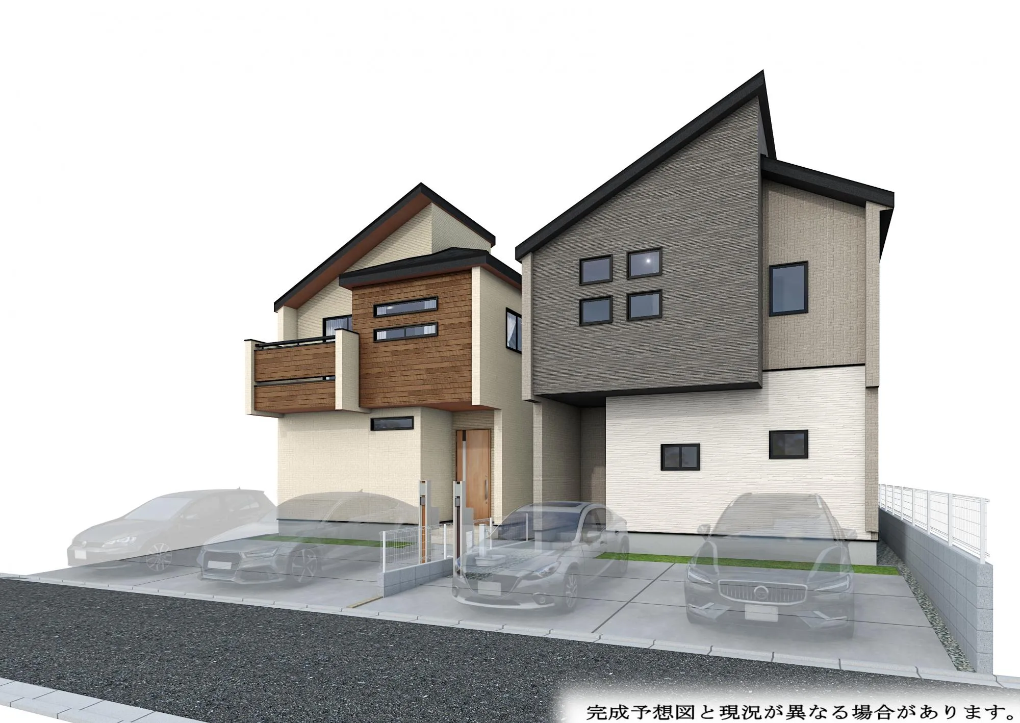 【外観完成予想図】