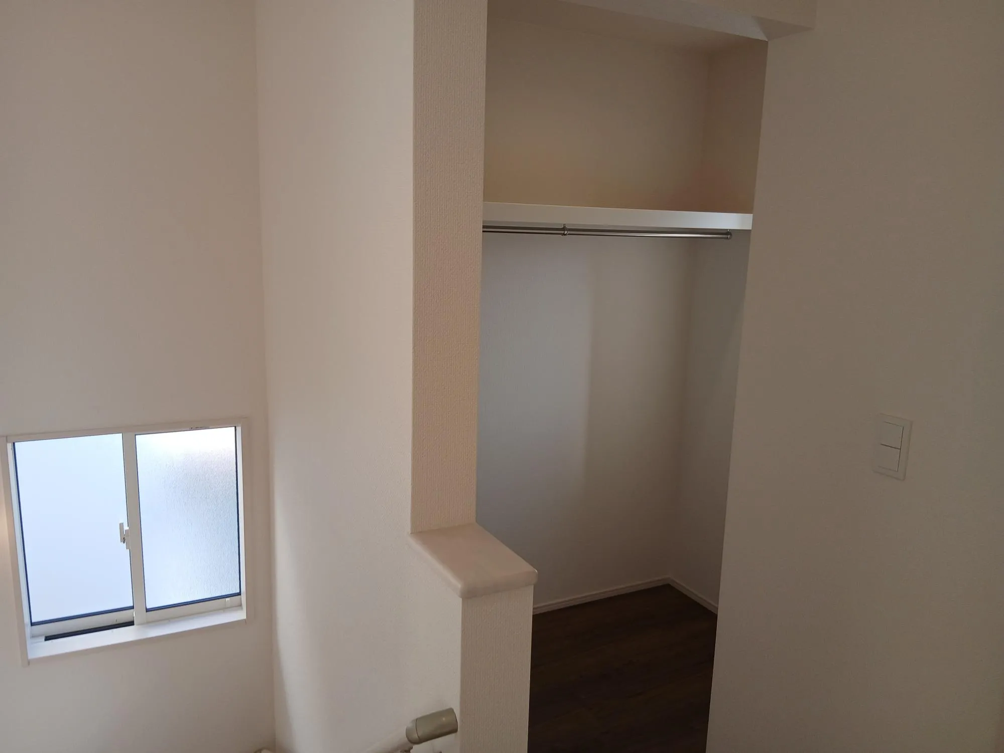 2階廊下ウォークインクローゼット