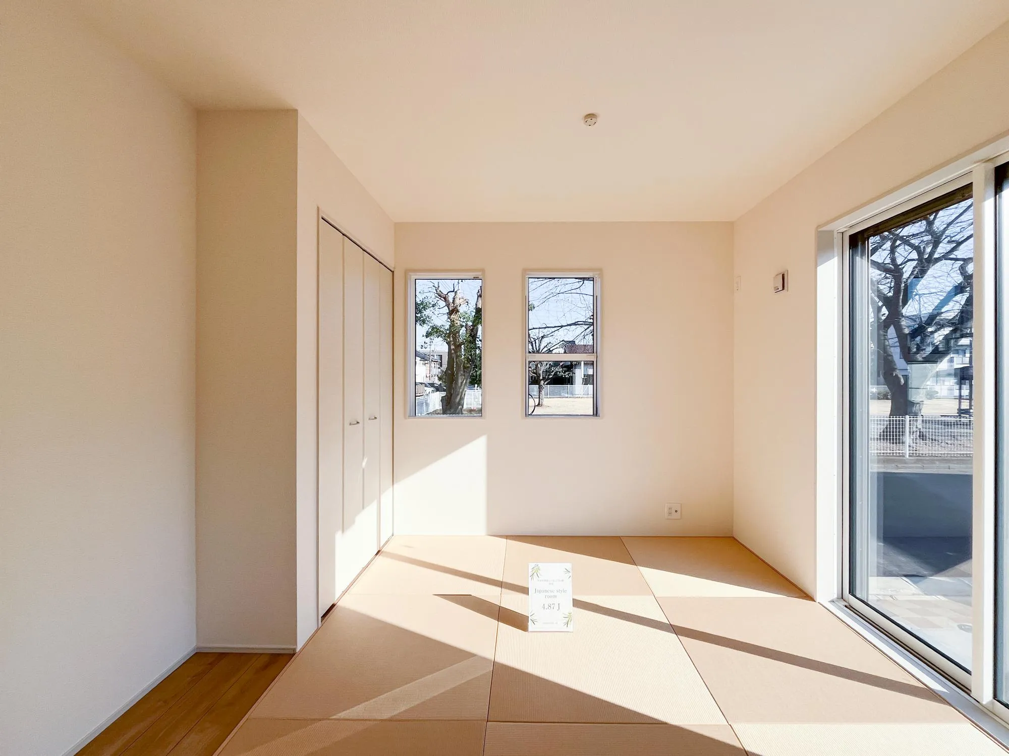 【1号棟　和室(4.87帖)】