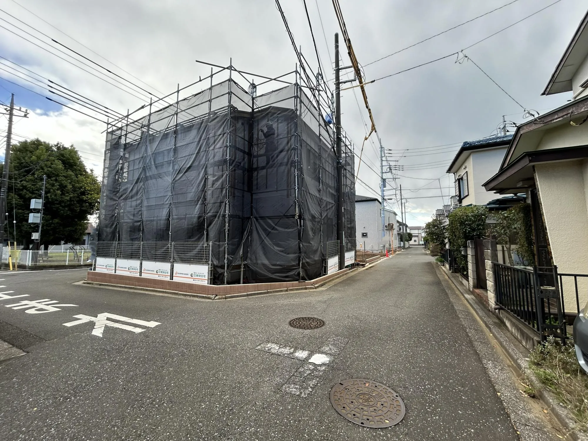 【1号棟 外観 建設中】11.3現在