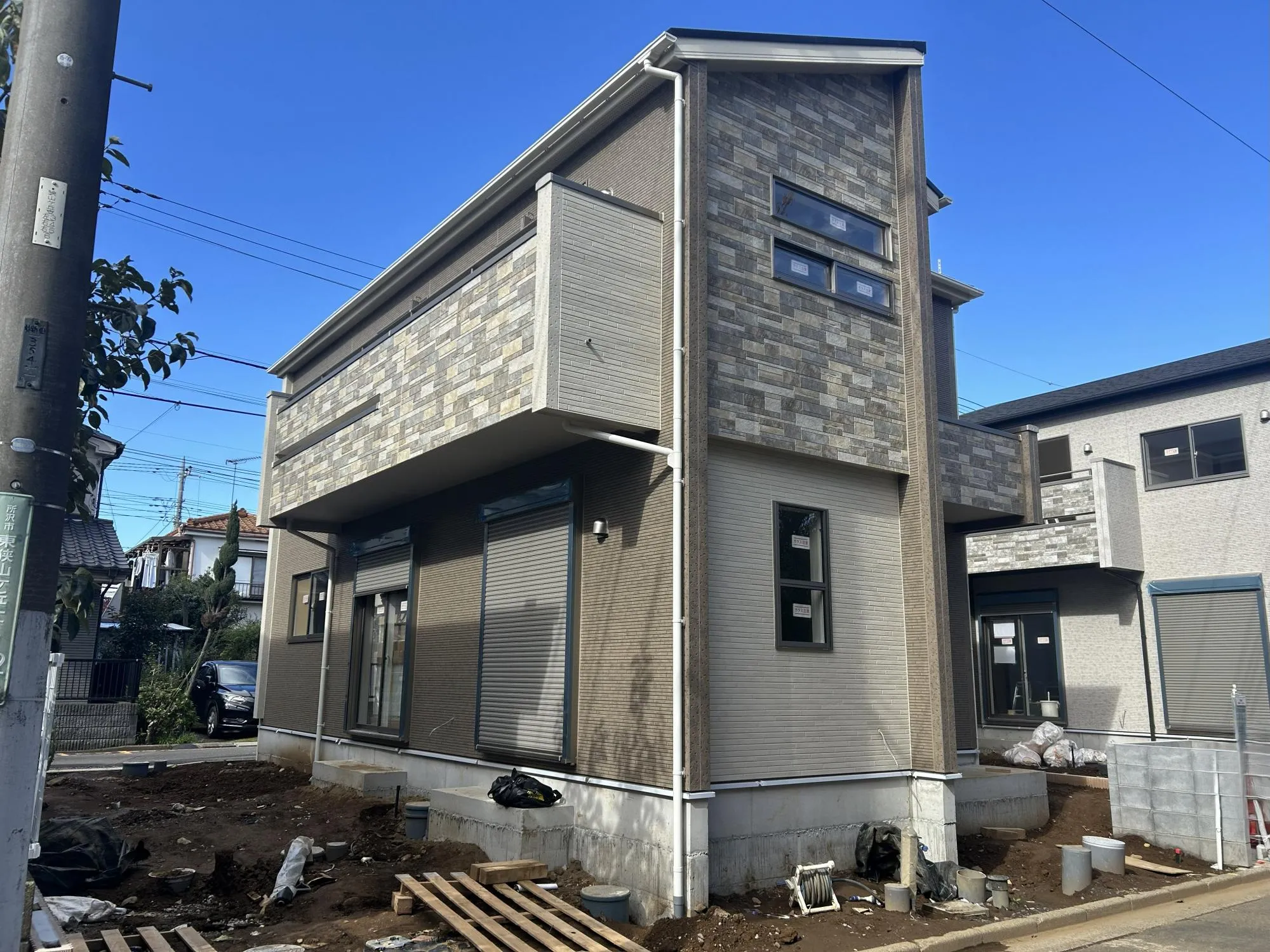 【4号棟　外観　建設中】11.3現在