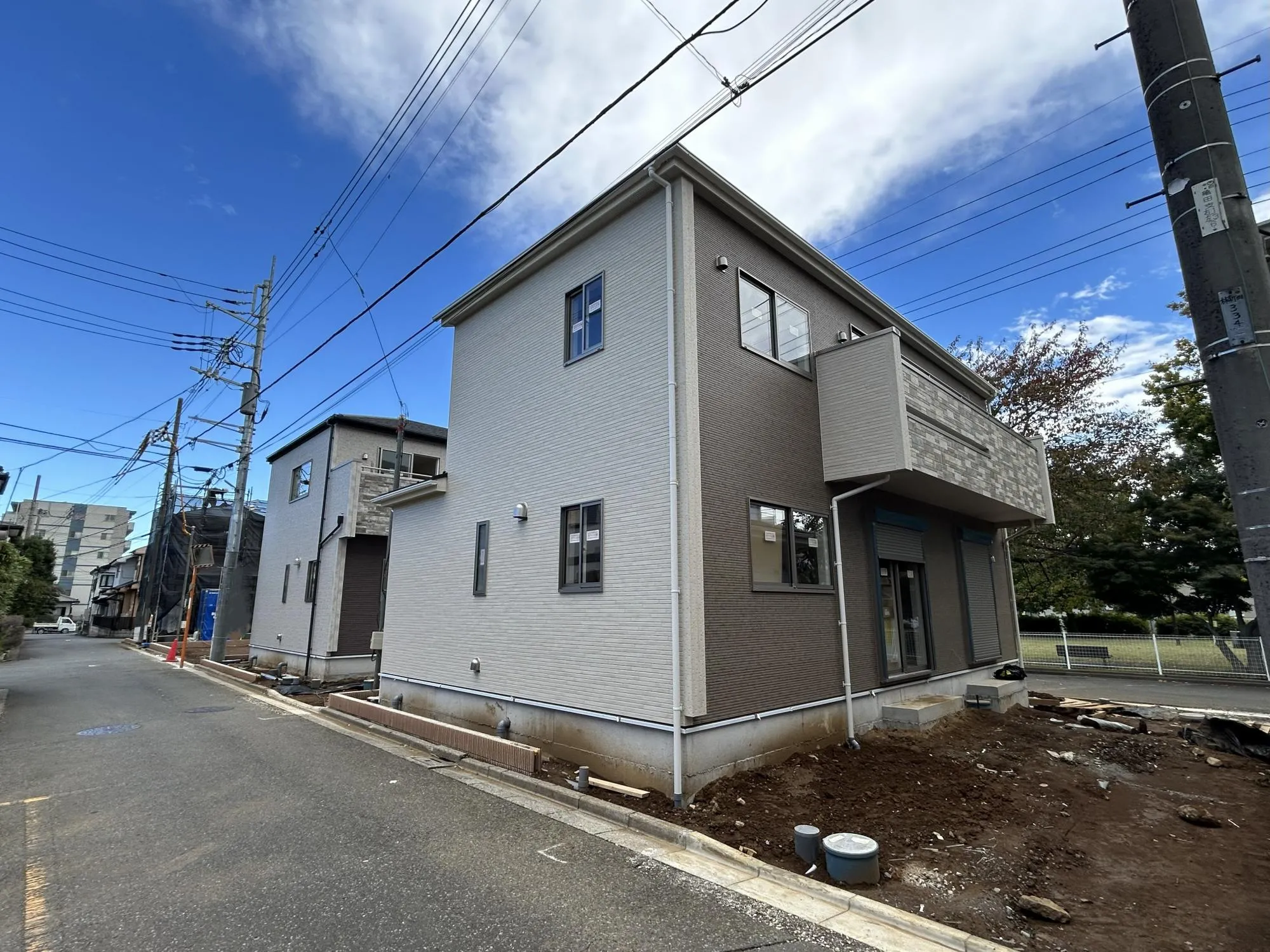 【3.4号棟　外観　建設中】11.3現在