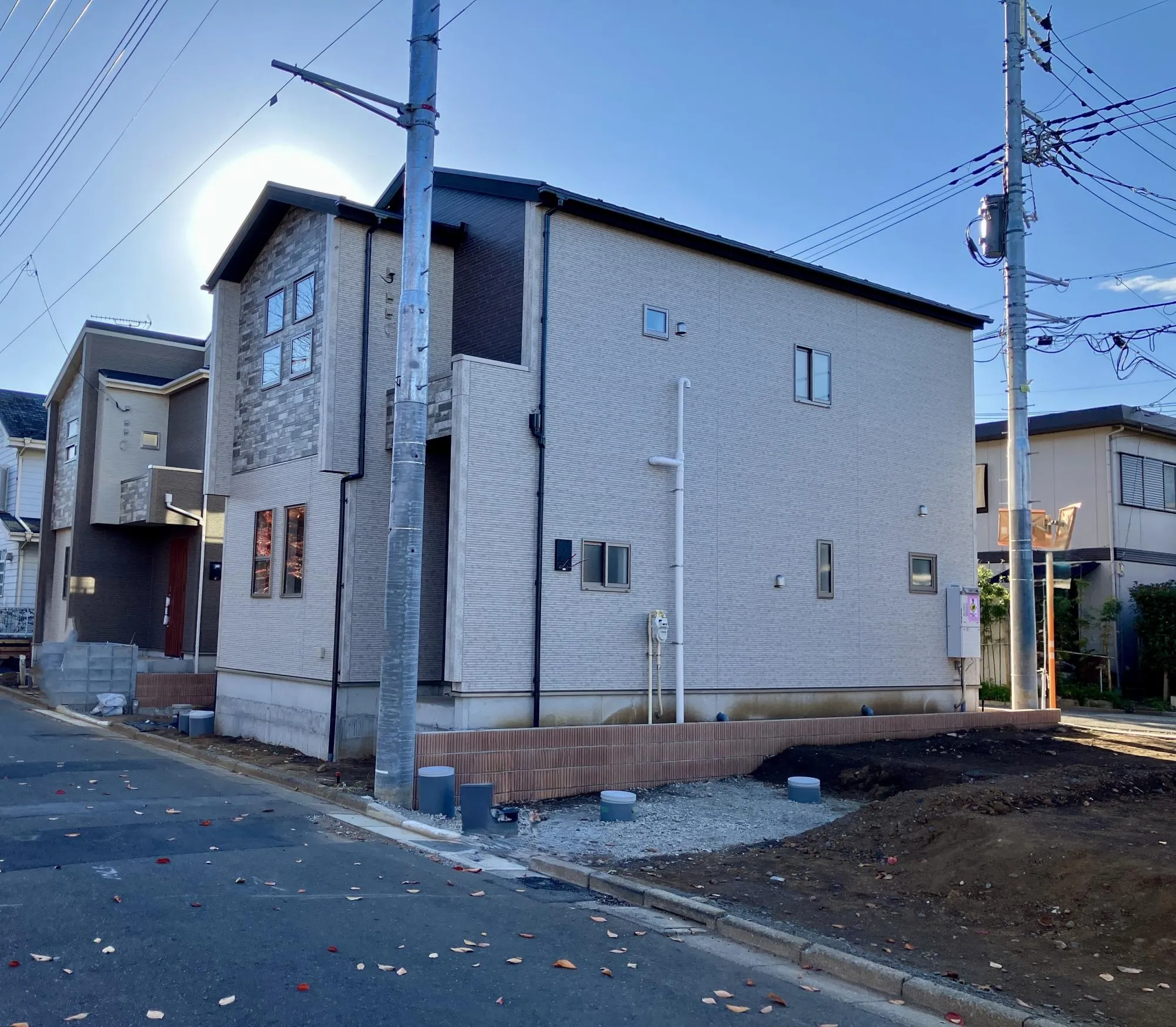 【3.4号棟　外観】