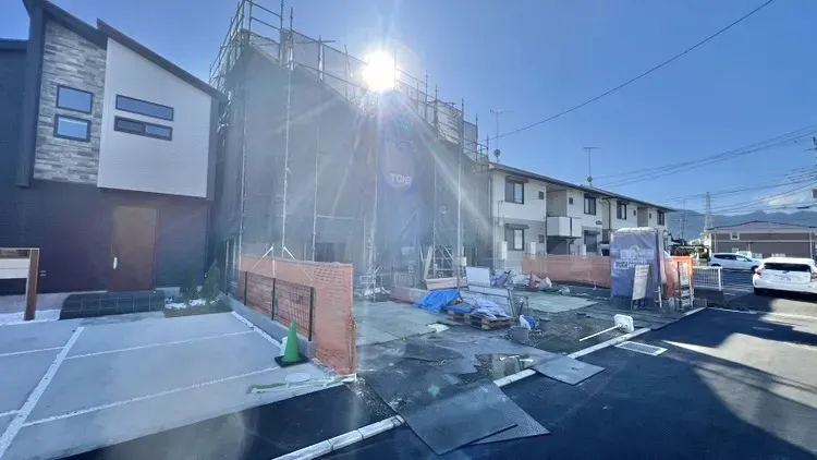 全面道路の舗装も完了致しました!