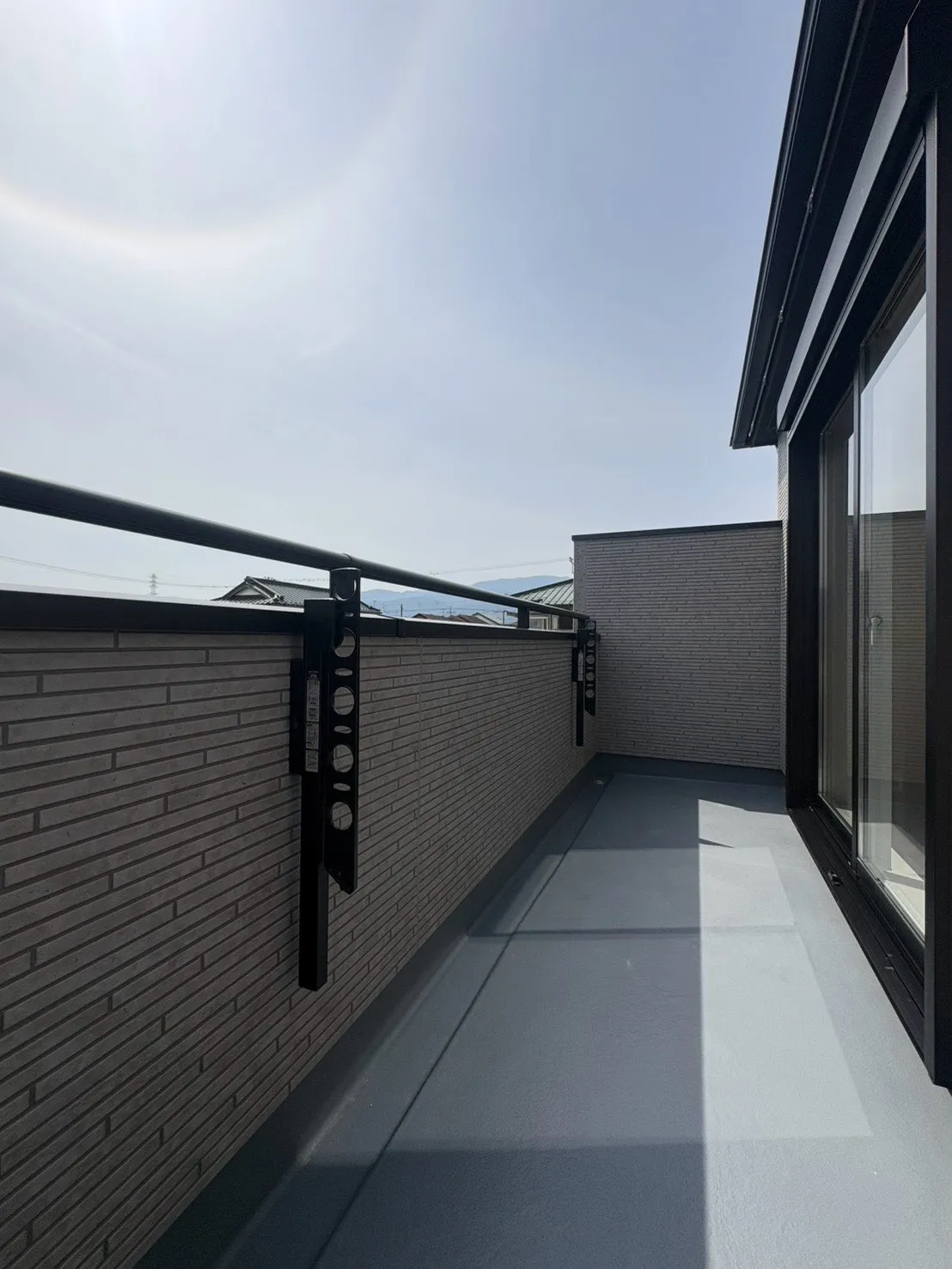 L字バルコニー南側　奥行き1.3m