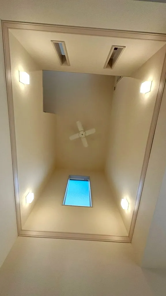 3号棟　ダイニング吹抜を採用しており、明るく開放感のある空間となります!