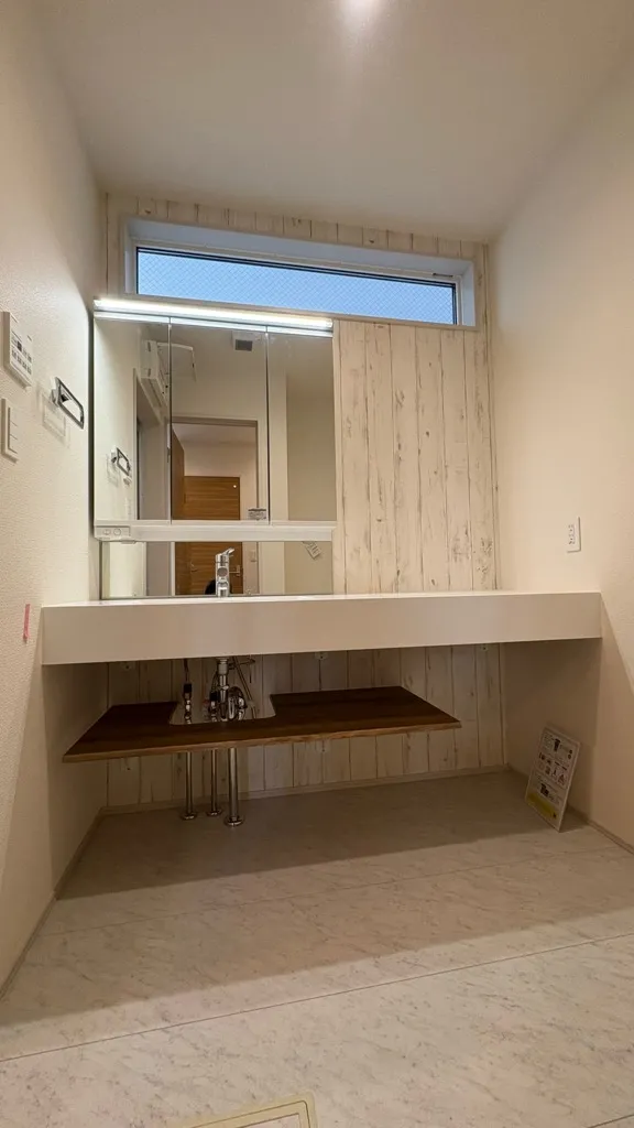 3号棟　オープンサニタリーを採用!
