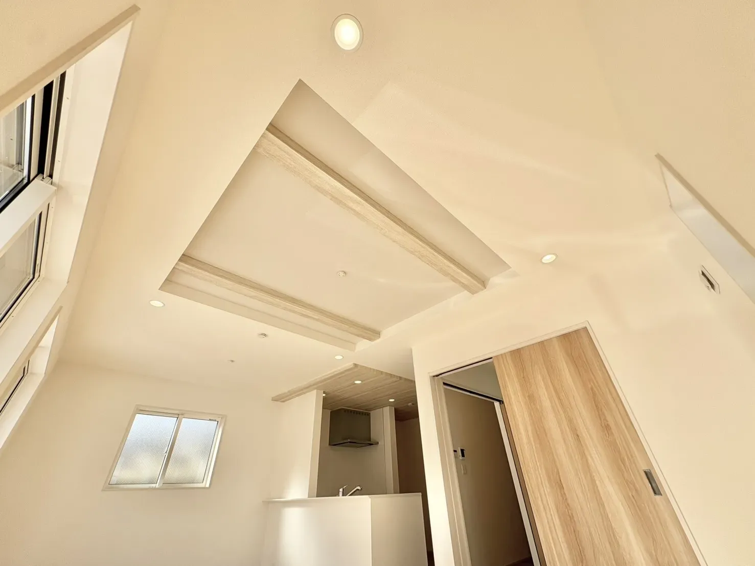 1号棟:折り上げ天井
