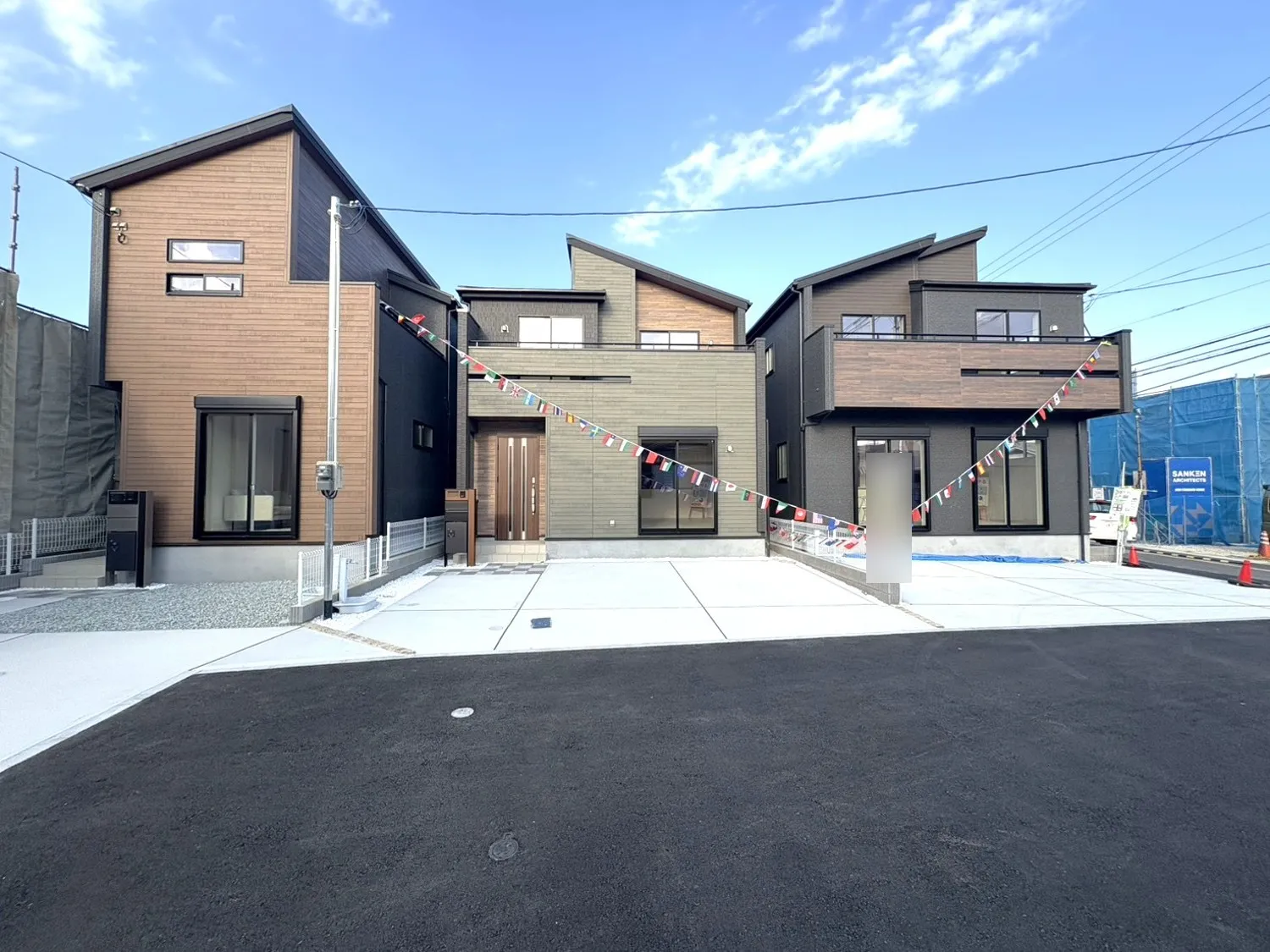 ☆3棟全体建物外観☆