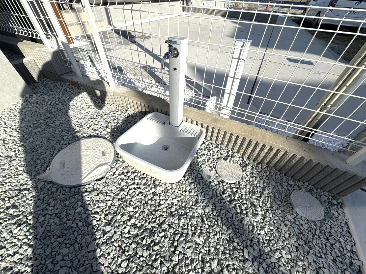 ☆1号棟　屋外立水栓☆