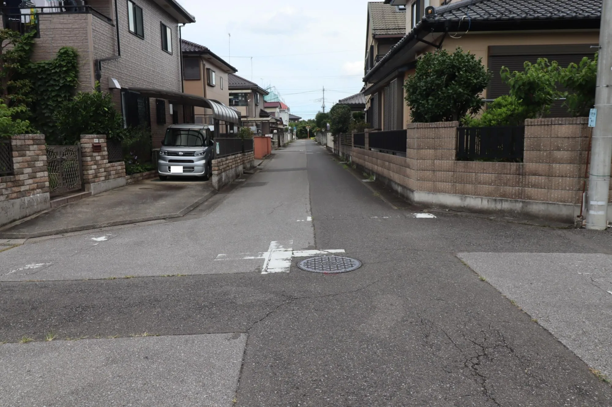 前面道路