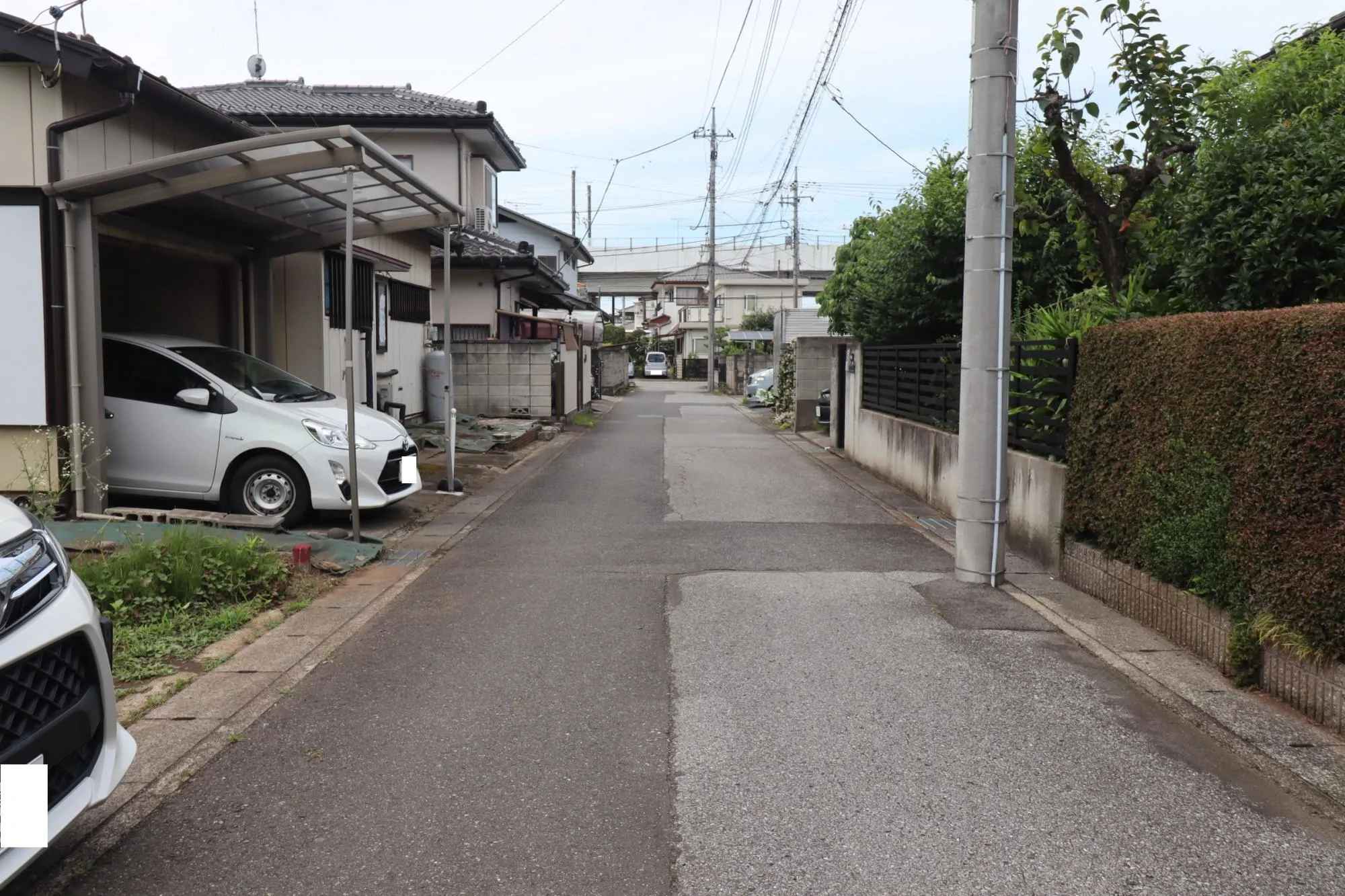 前面道路