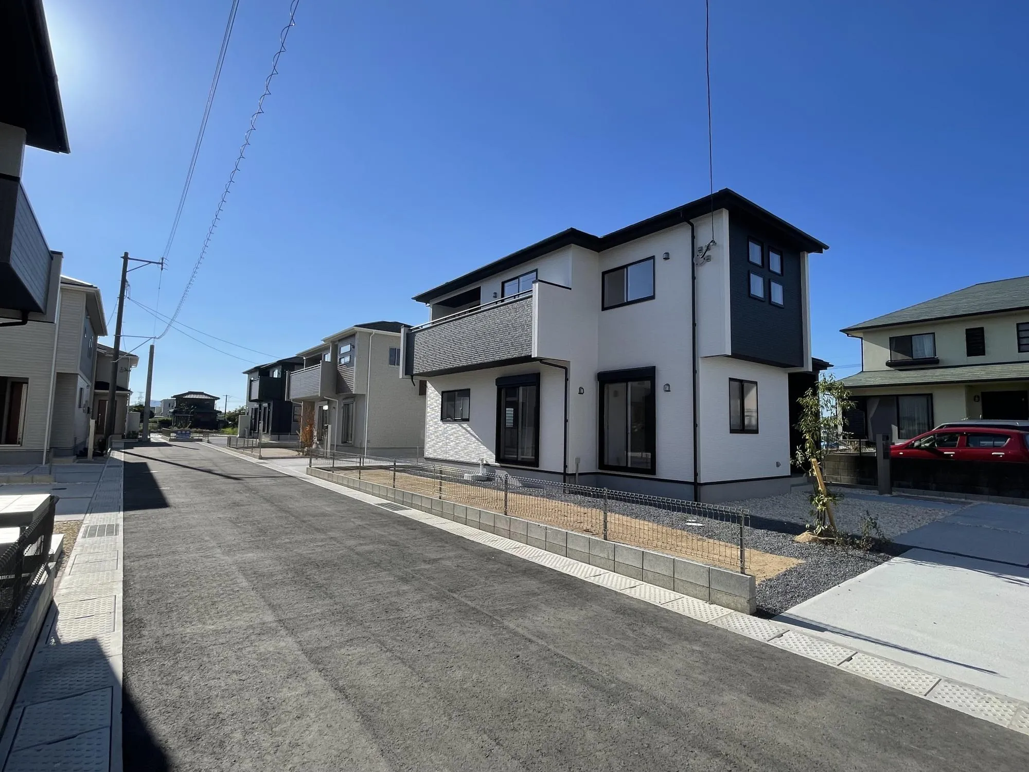 1号棟から3号棟外観