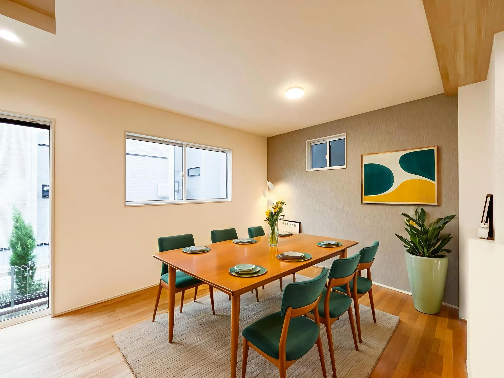 【1号棟 1階 LDK(17.0帖)】