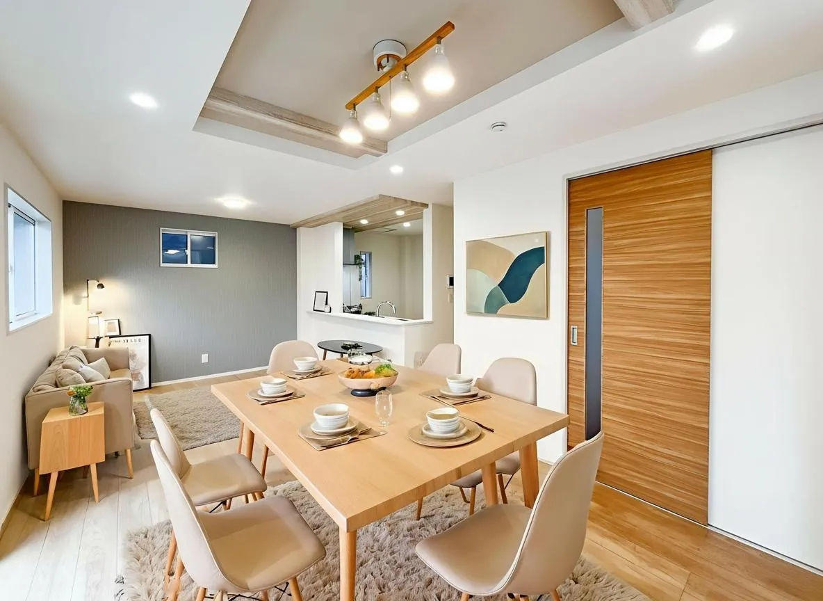 【1号棟 1階 LDK(17.0帖)】