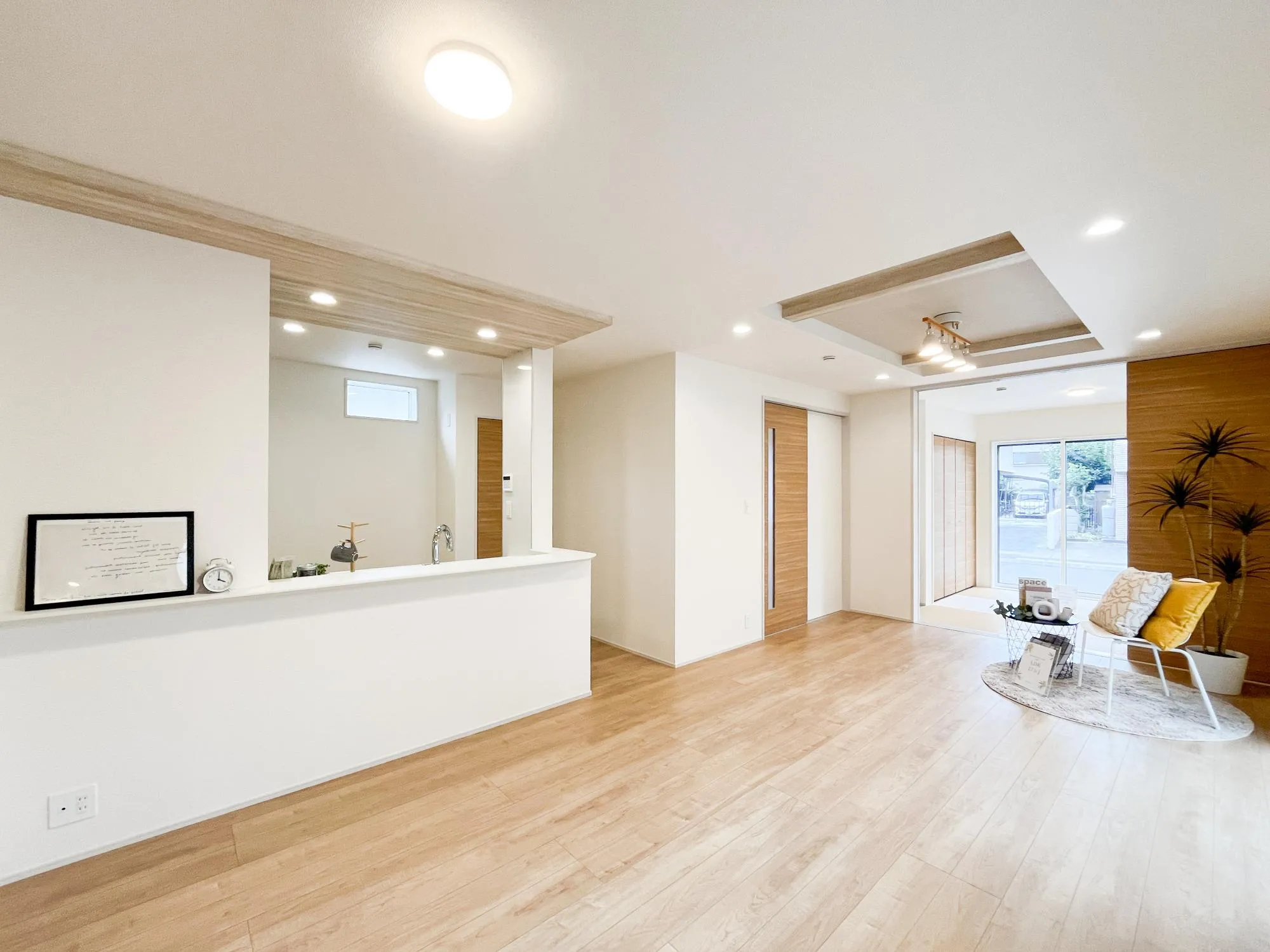 【1号棟 1階 LDK(17.0帖)】