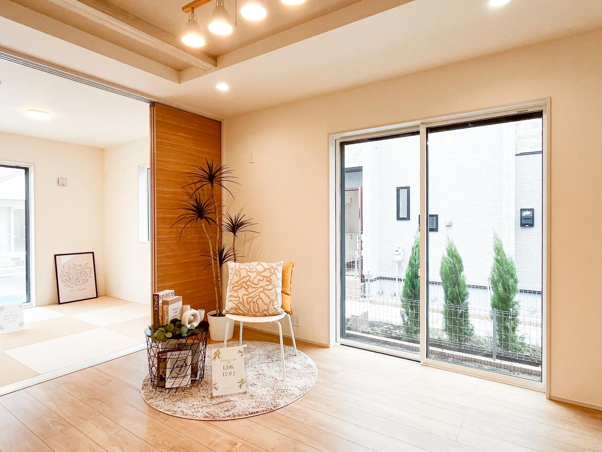 【1号棟 1階 LDK(17.0帖)】
