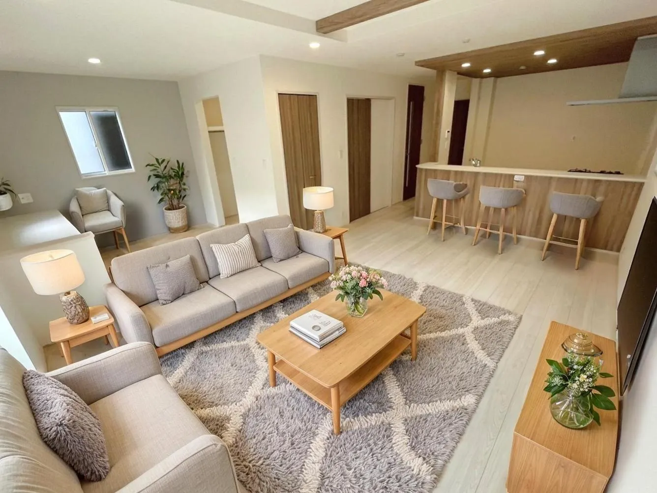 ■LDK(イメージ)※CGで加工しております。家具付物件ではございません。