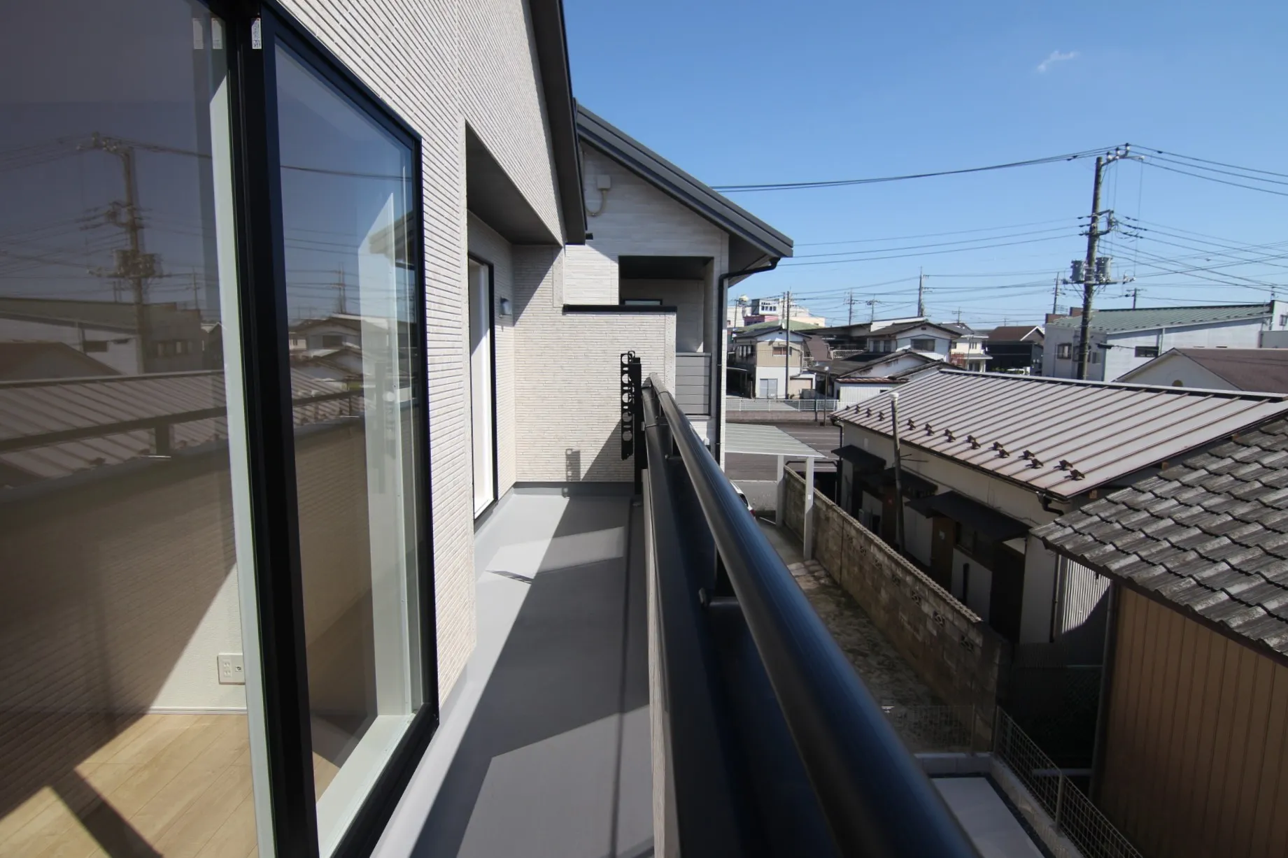 南向きバルコニー