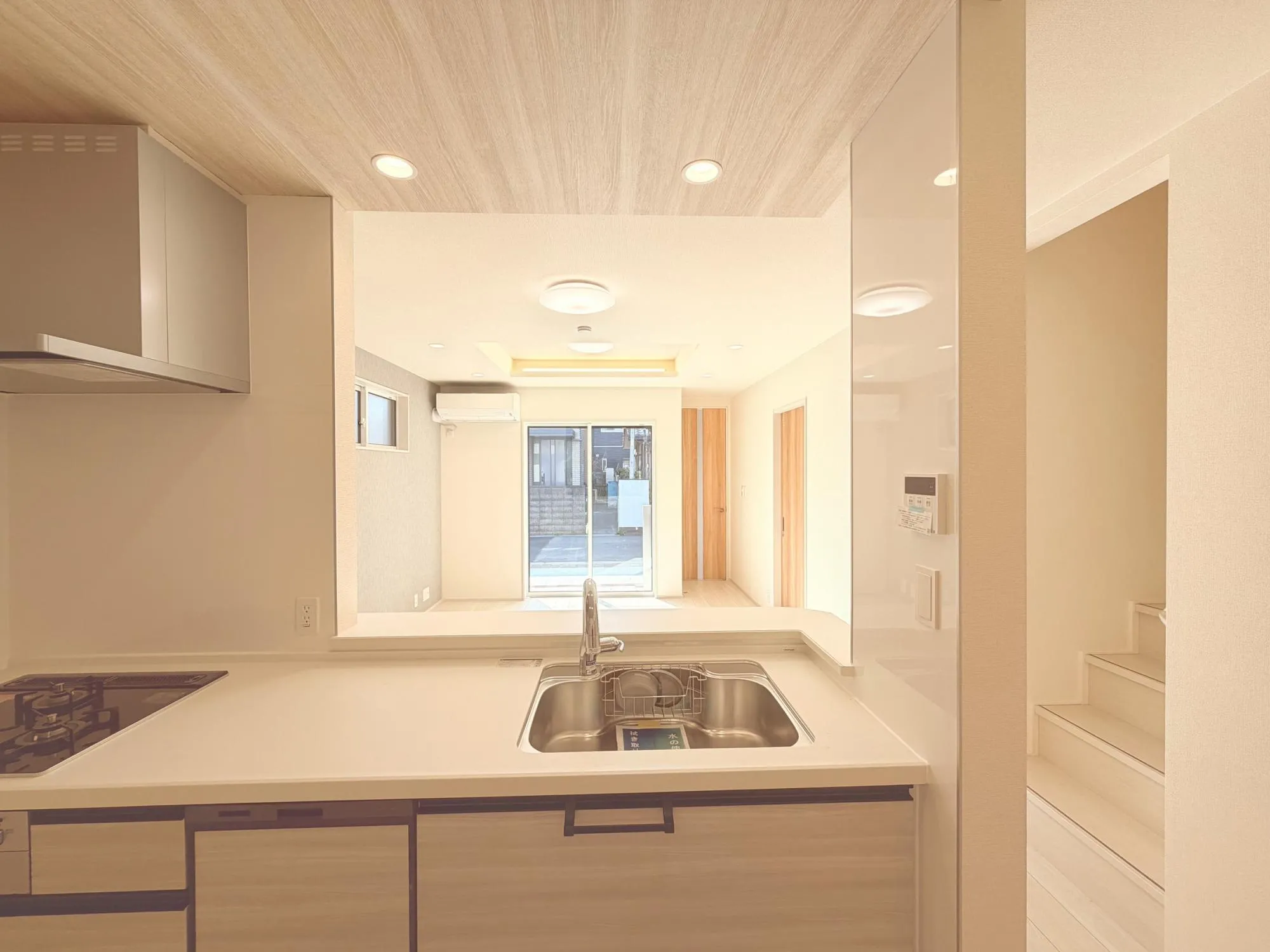 【1号棟】キッチンからの眺望