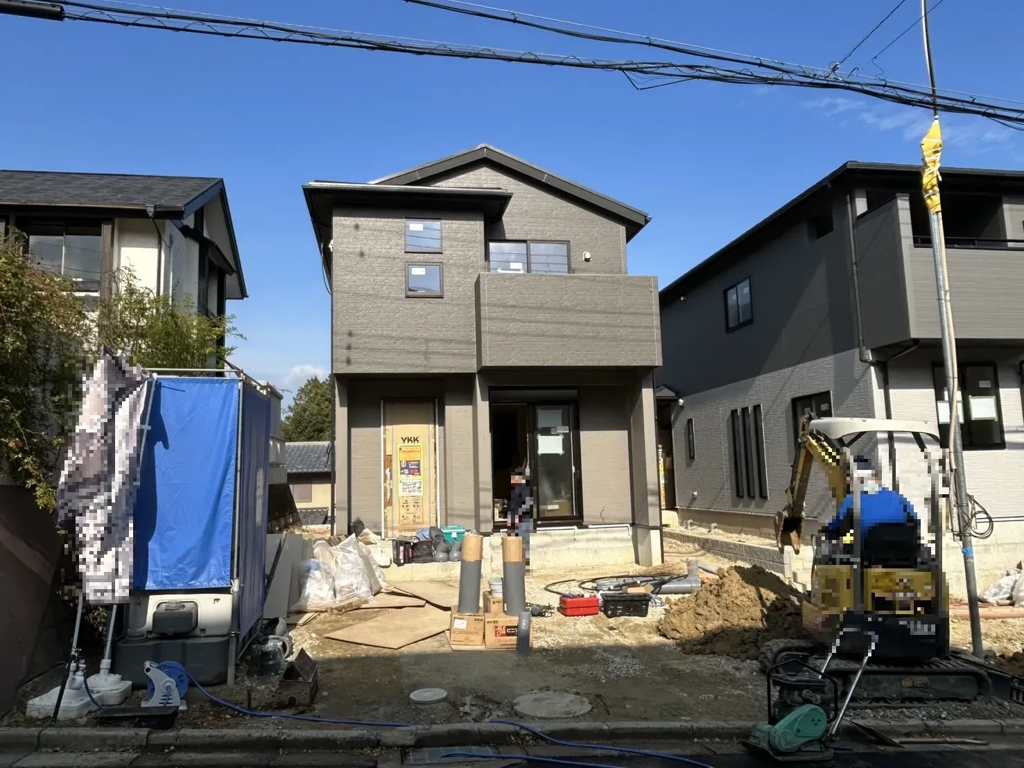 【販売現地】①号棟外観
2025.11.21撮影