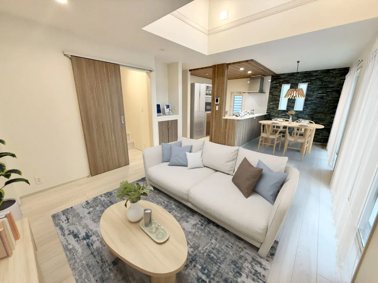 リビングダイニング　1号棟