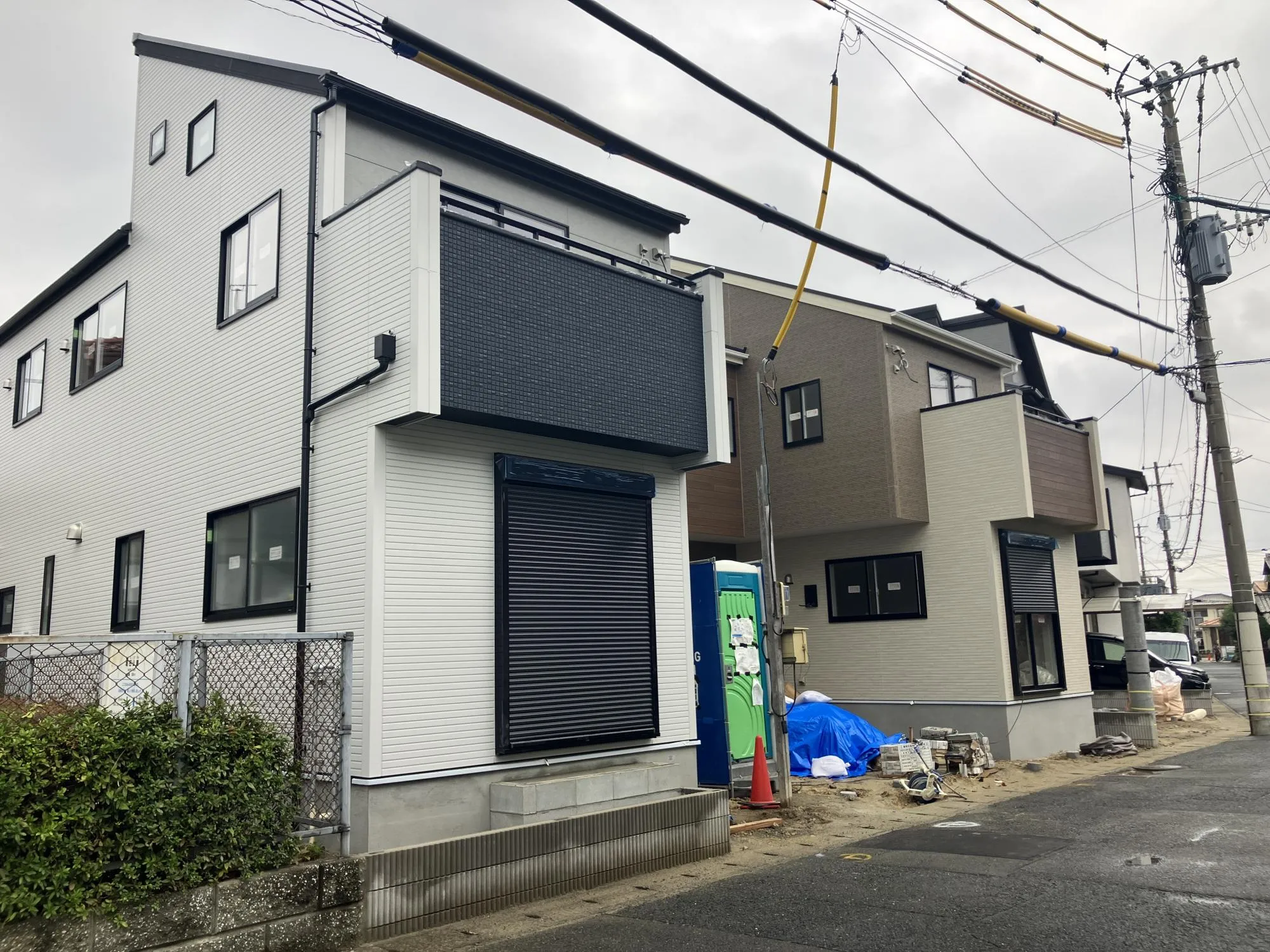 外観　左1号棟・右2号棟