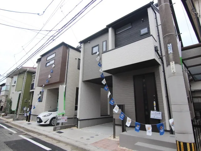 外観　左から2号棟・1号棟