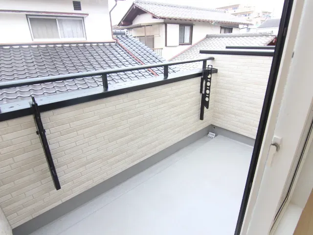 2階バルコニー　2号棟