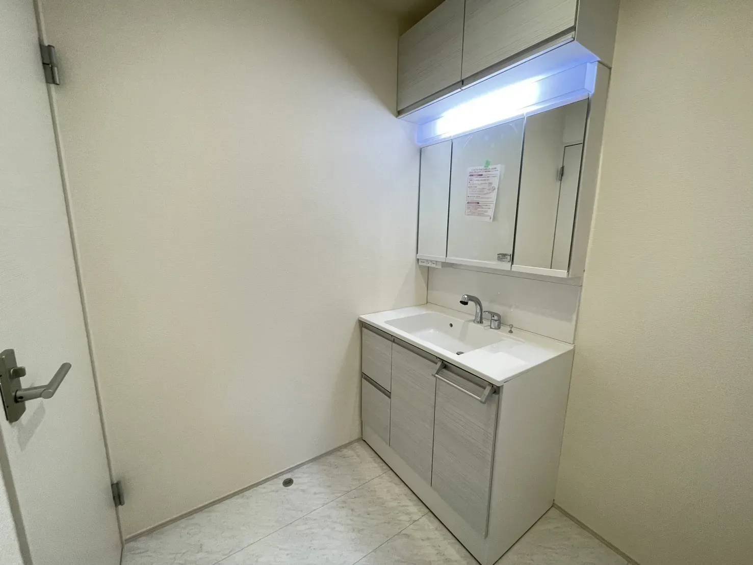 2号棟洗面所(2025年12月撮影)