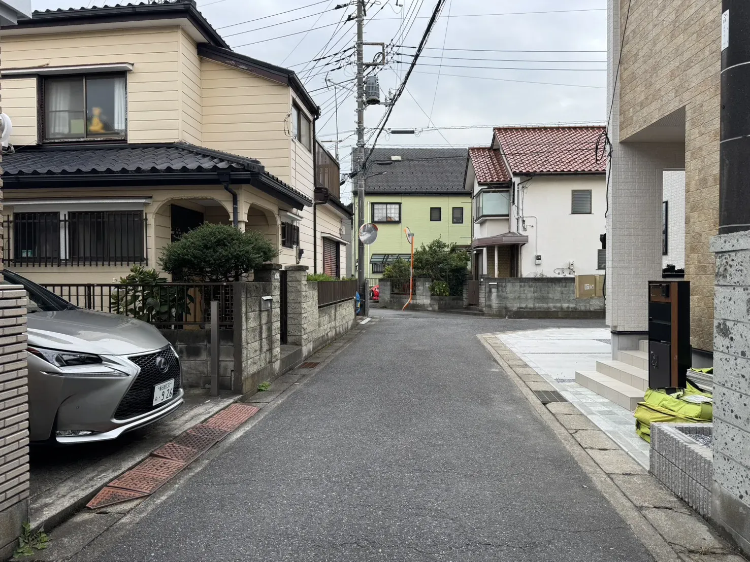 前面道路
