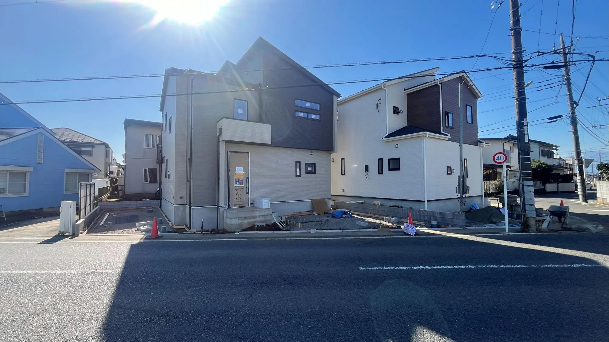 建物完成しました。