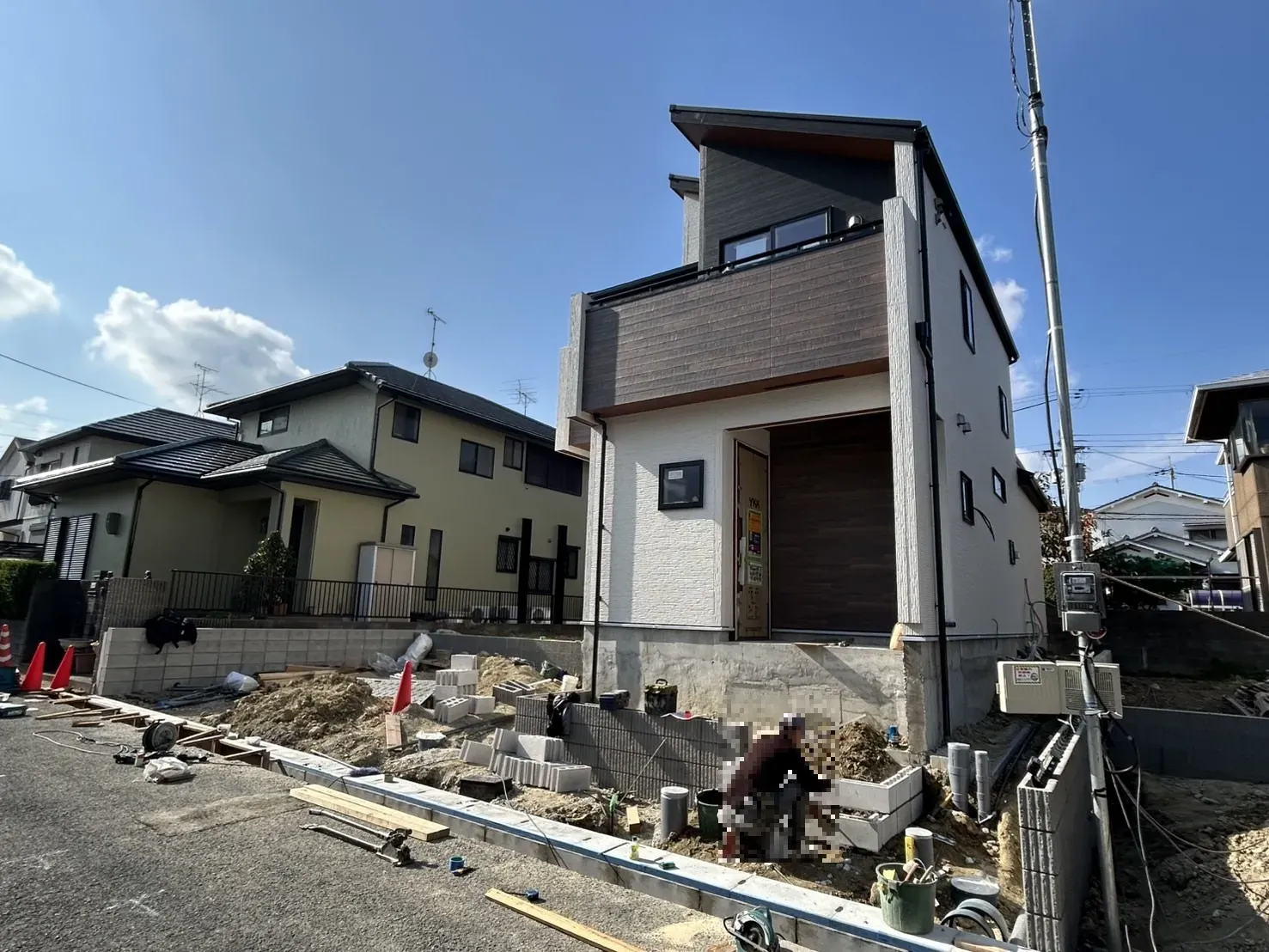 【販売現地】②号棟外観
2025.11.21撮影