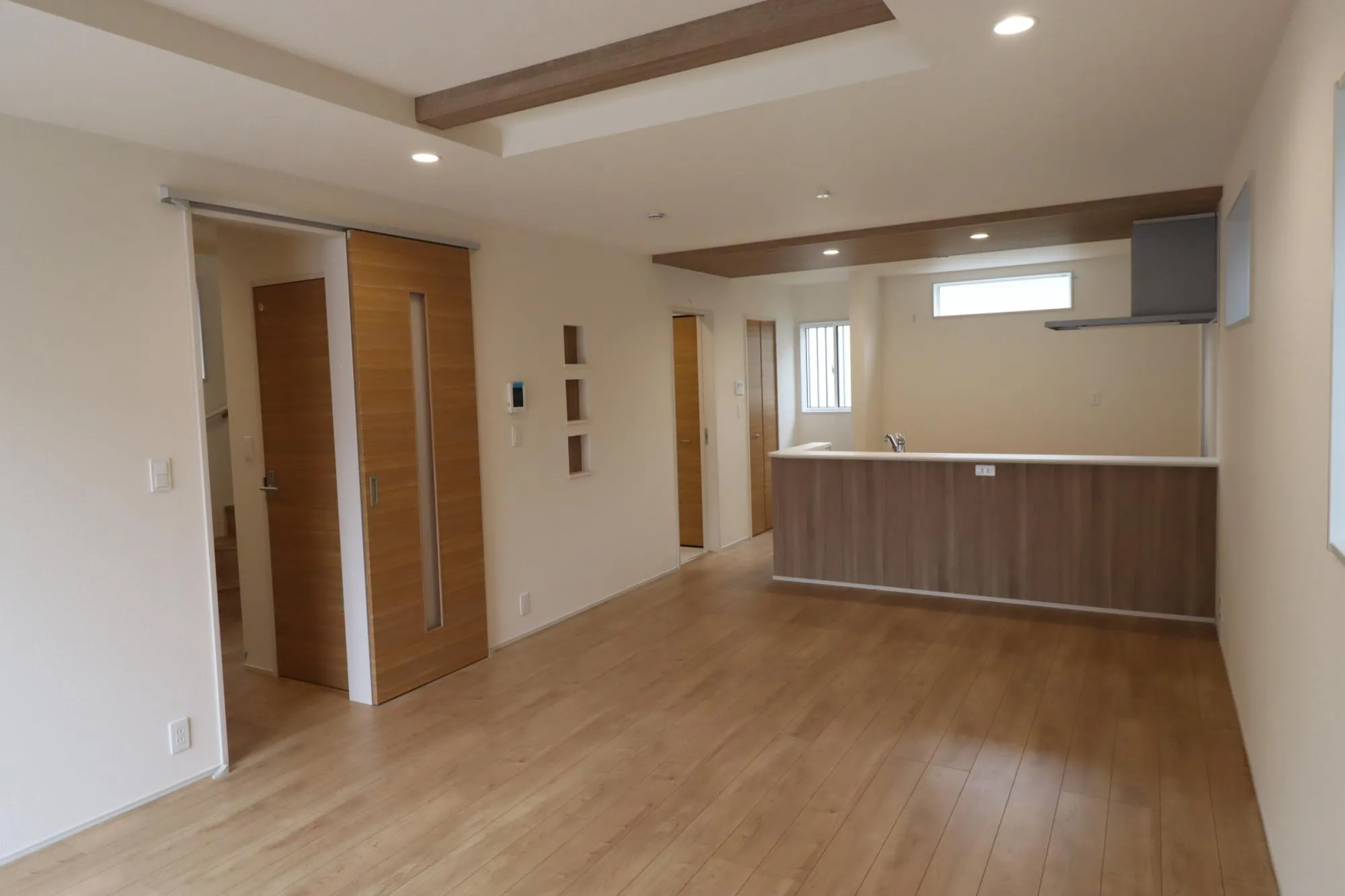 1号棟　リビングダイニングキッチン