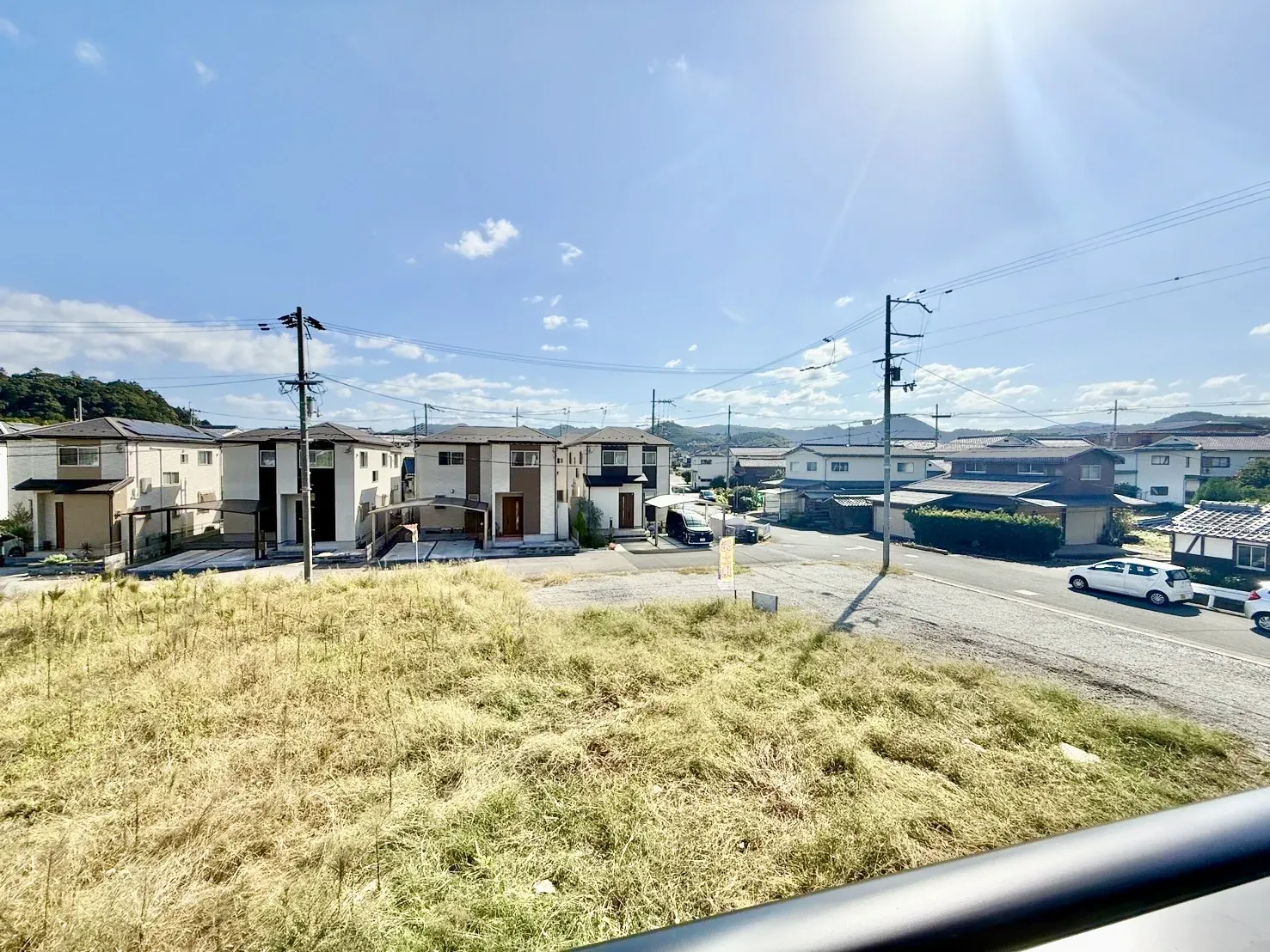 【バルコニー眺望】