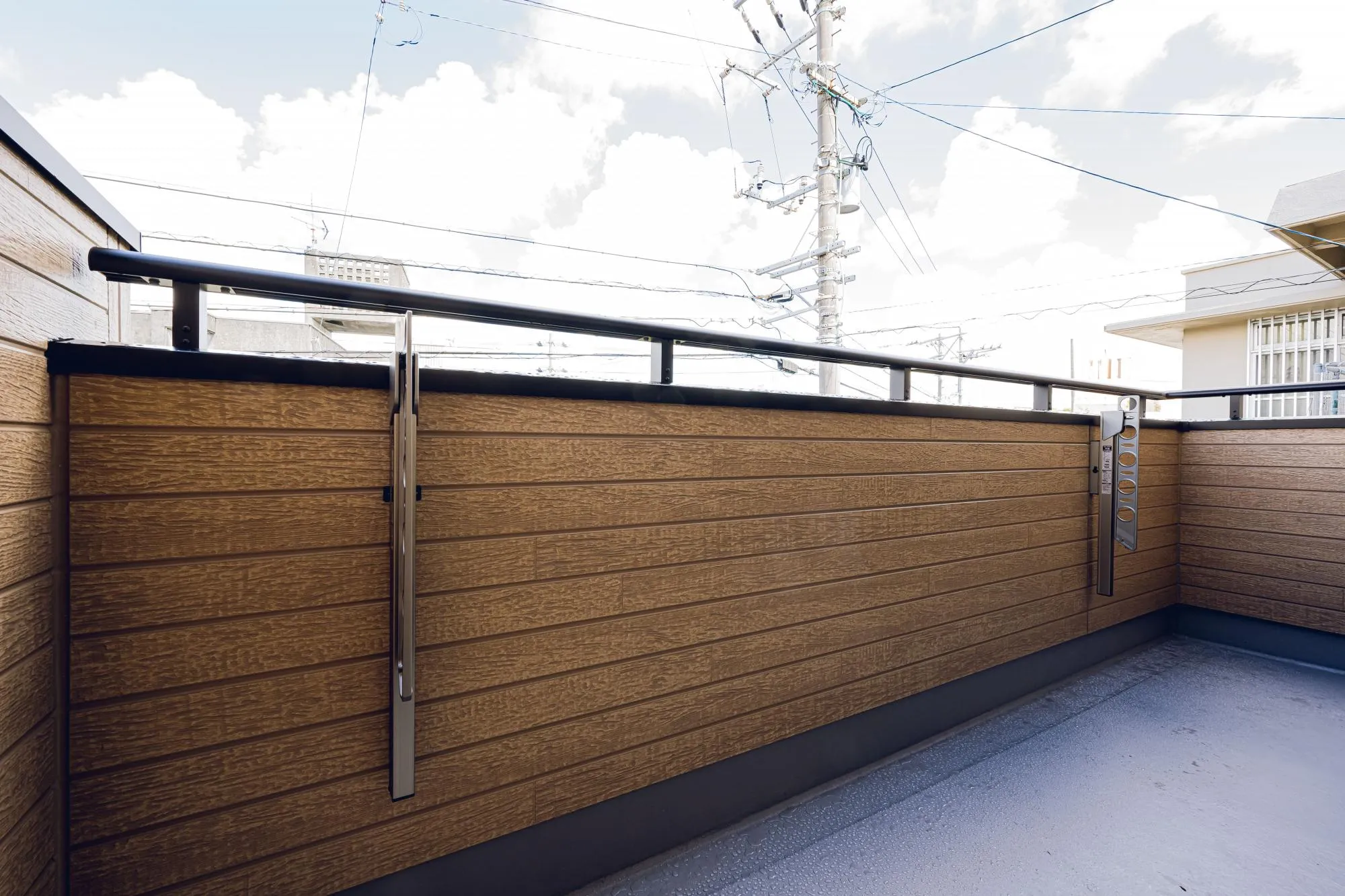 1号棟:バルコニー