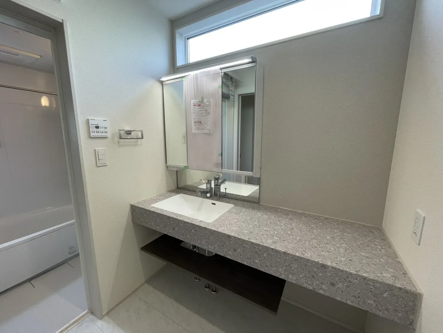 10号棟洗面台(2026年3月撮影)