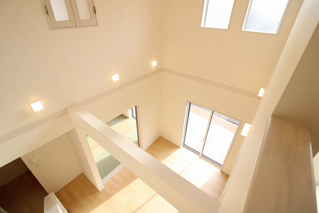 吹抜(2025年12月撮影)