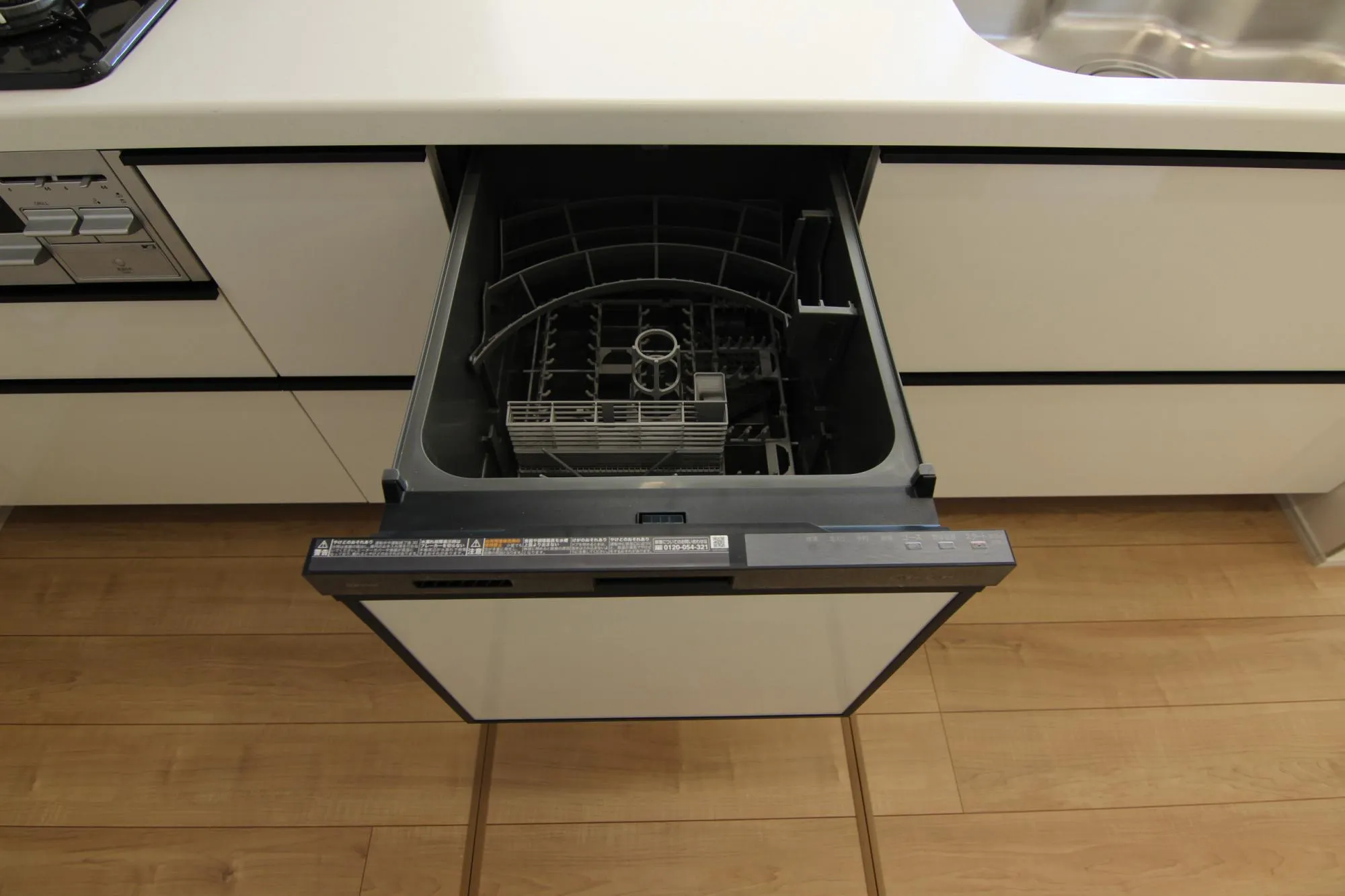 食器洗い乾燥機　手荒れ軽減効果が期待できます。