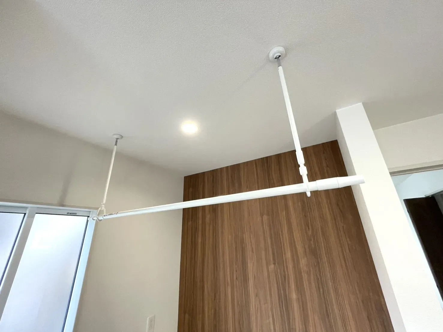 1号棟　室内物干