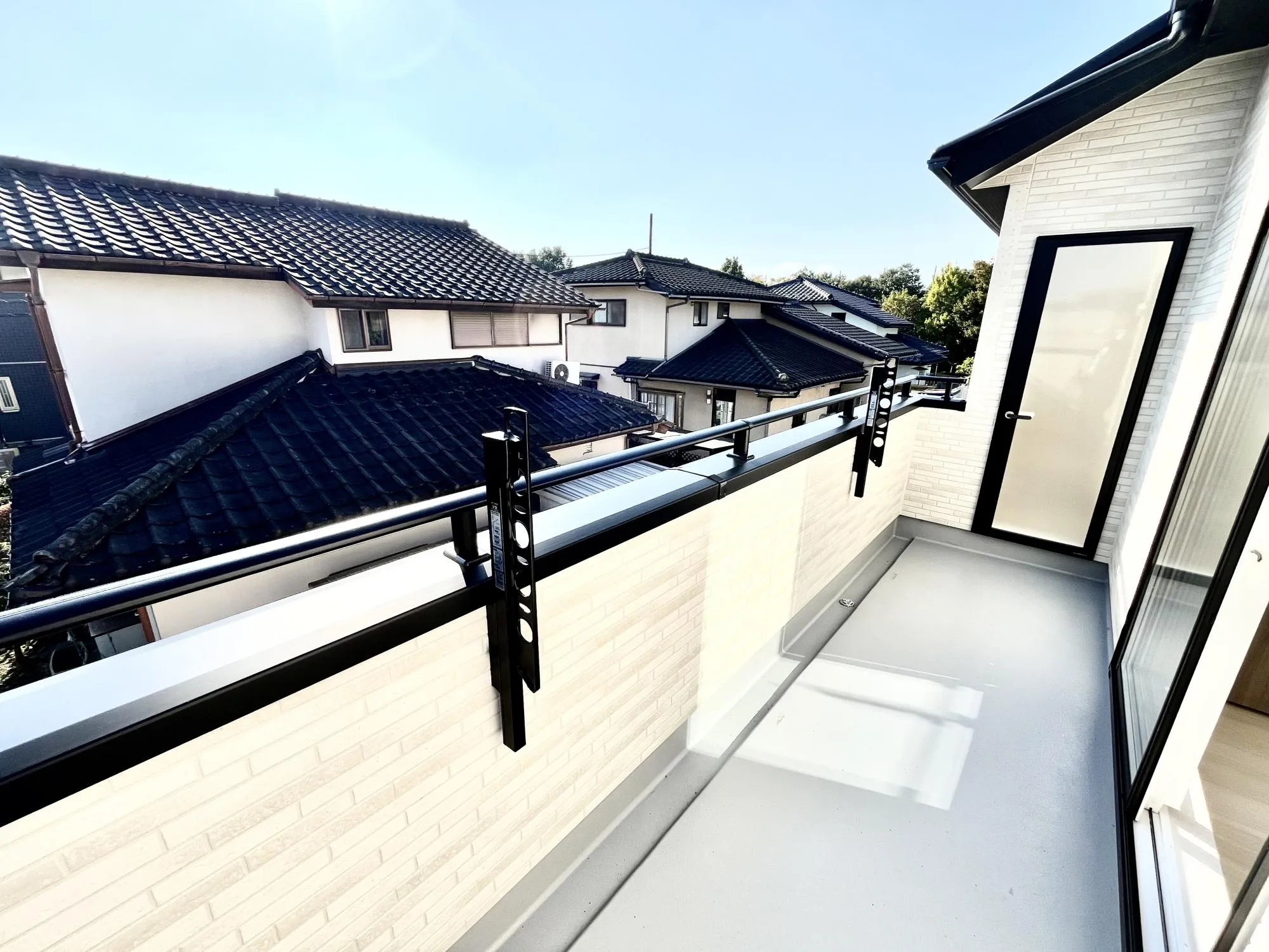 洗濯物が多い日も嬉しい広々南面バルコニー