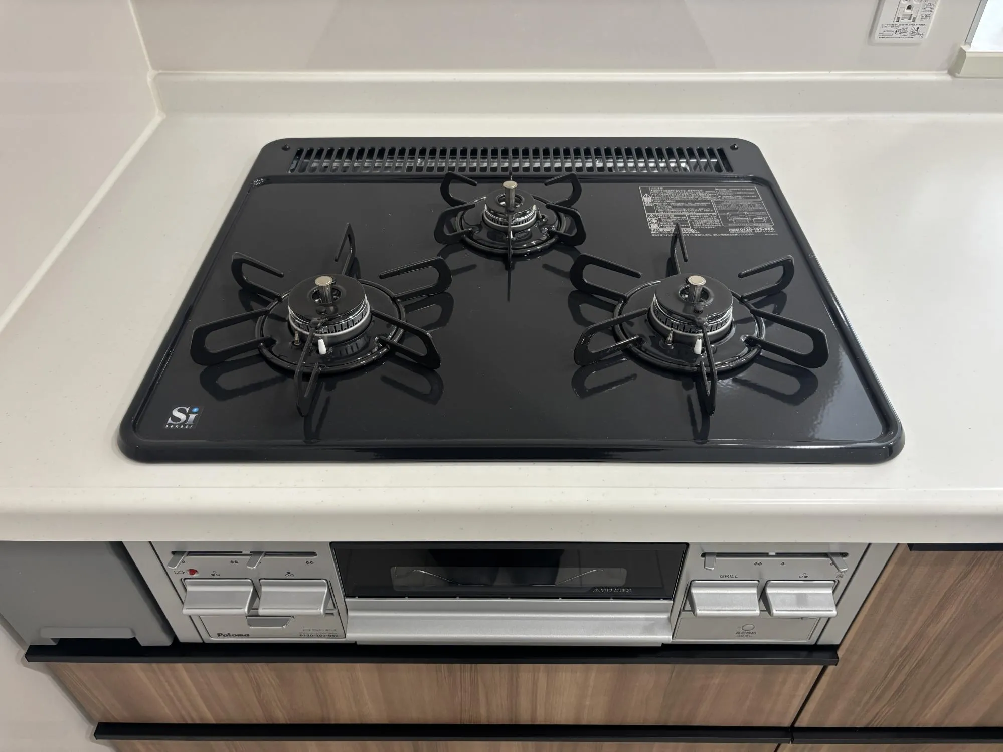 【コンロ】3口コンロで毎日の自炊をスムーズに♪