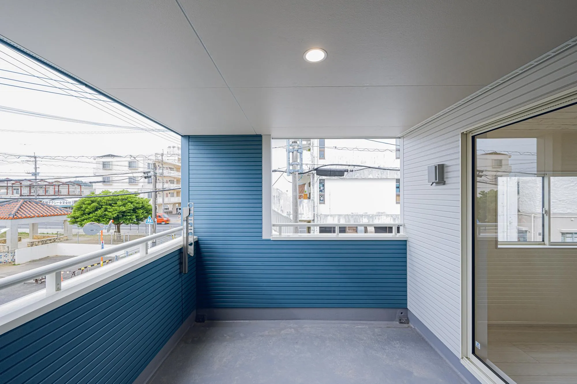 2号棟:インナーバルコニー