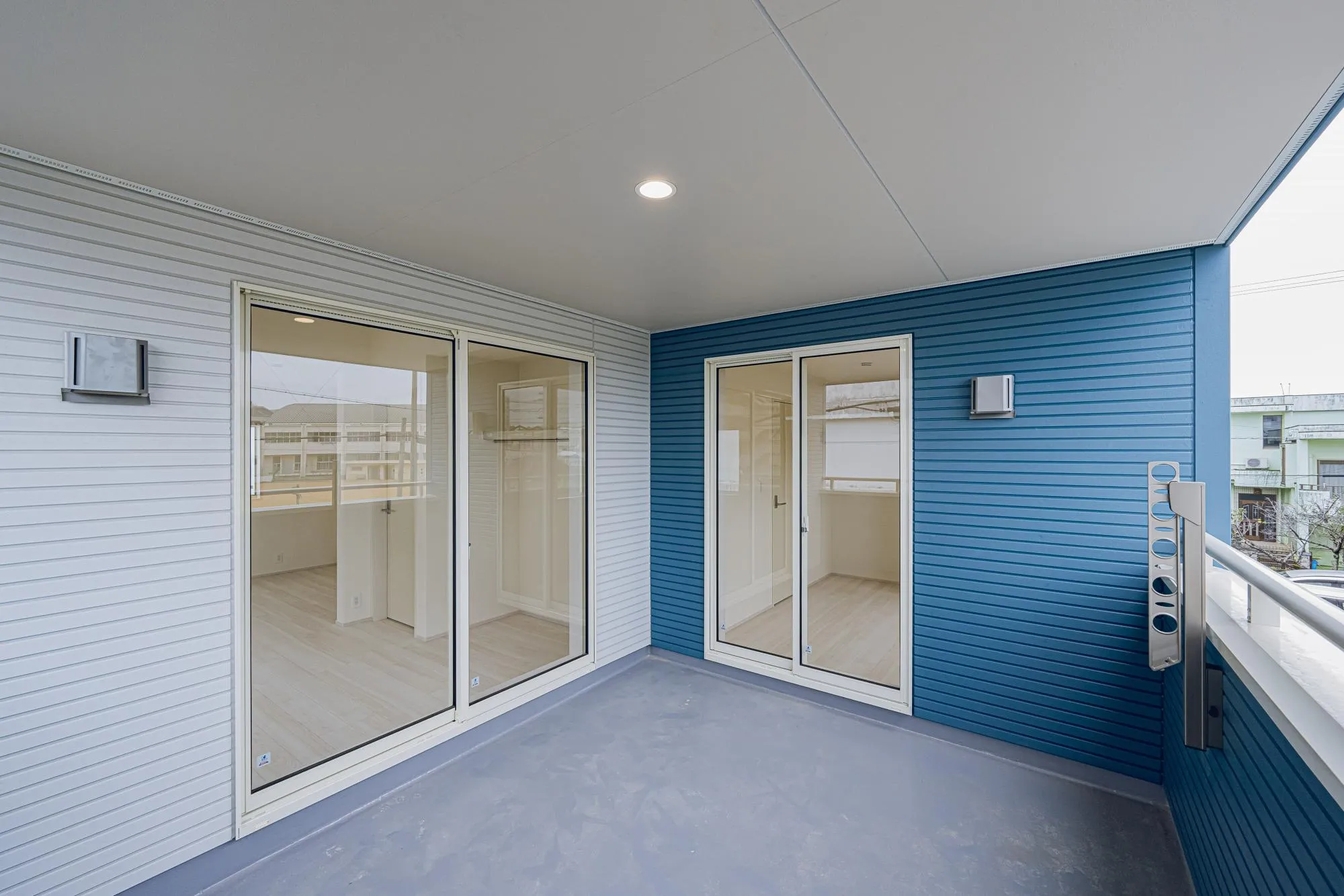 2号棟:インナーバルコニー