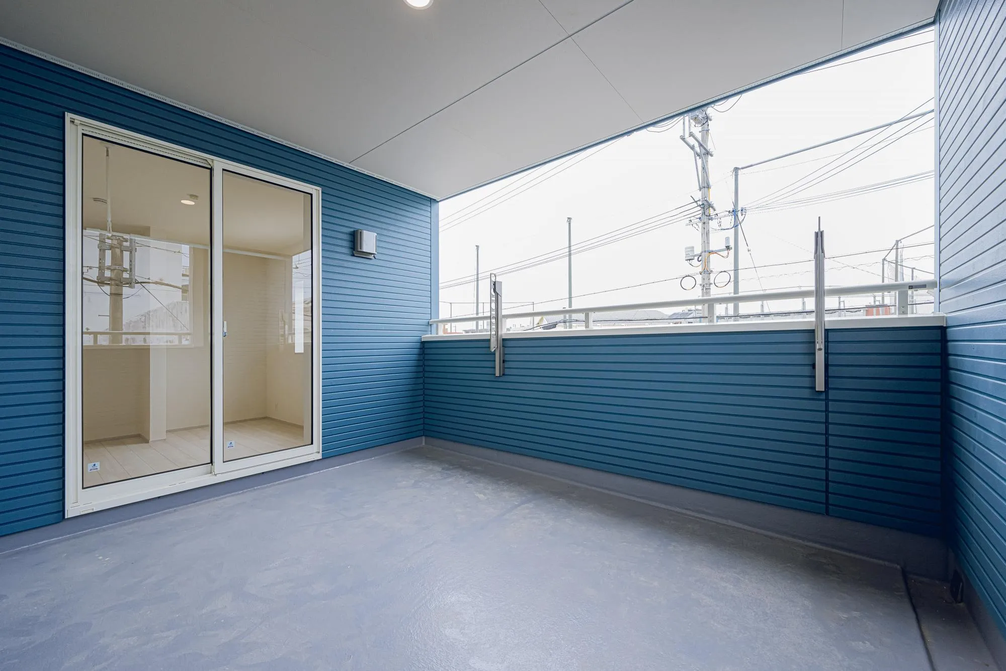 2号棟:インナーバルコニー