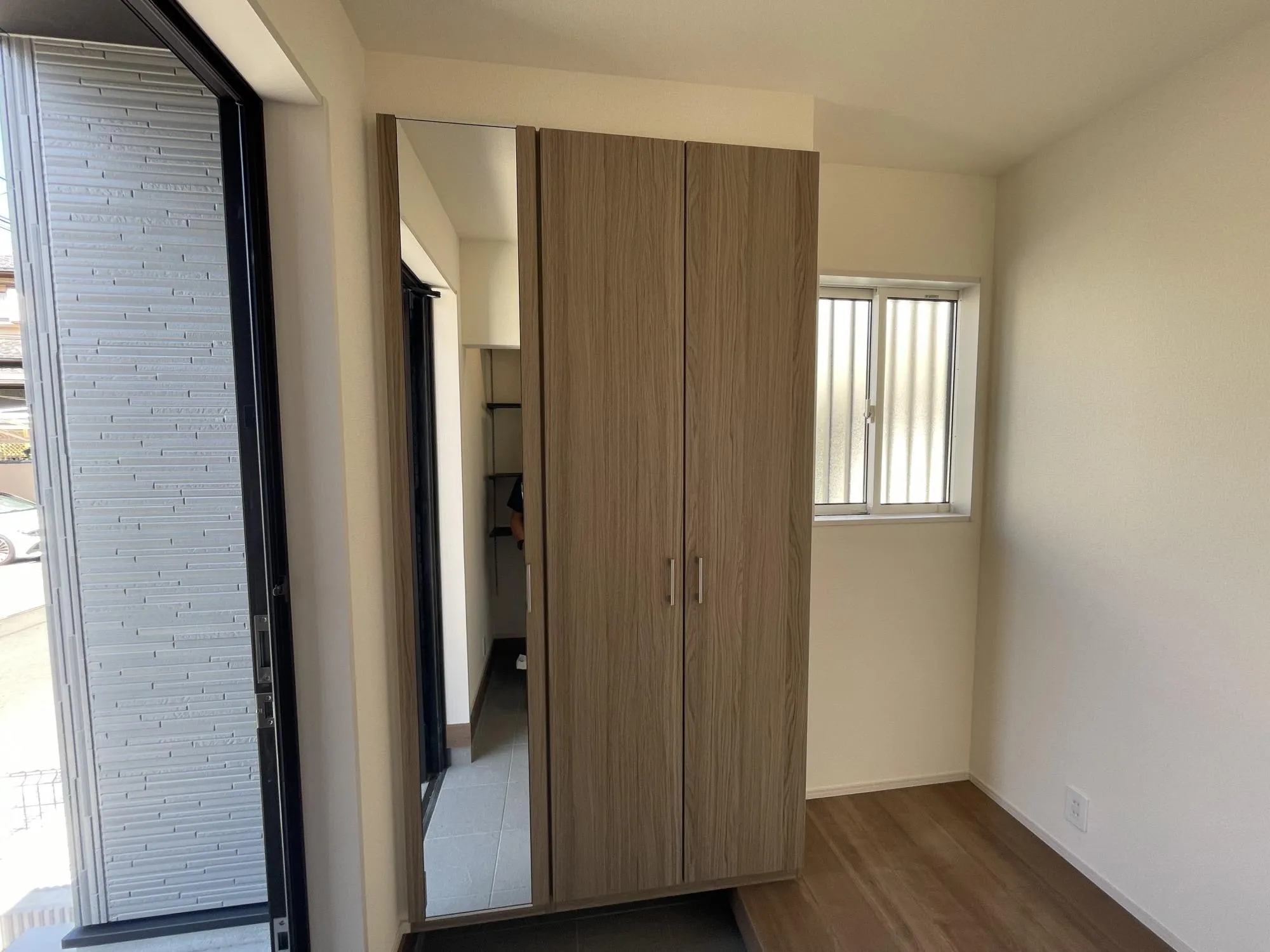 1号棟下駄箱収納