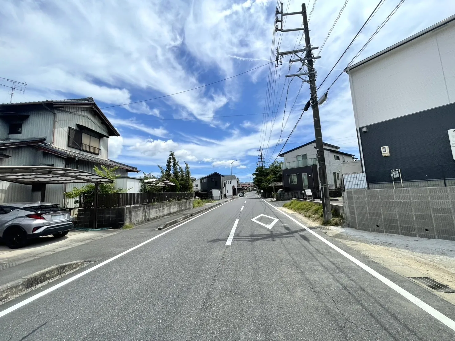 前面道路
