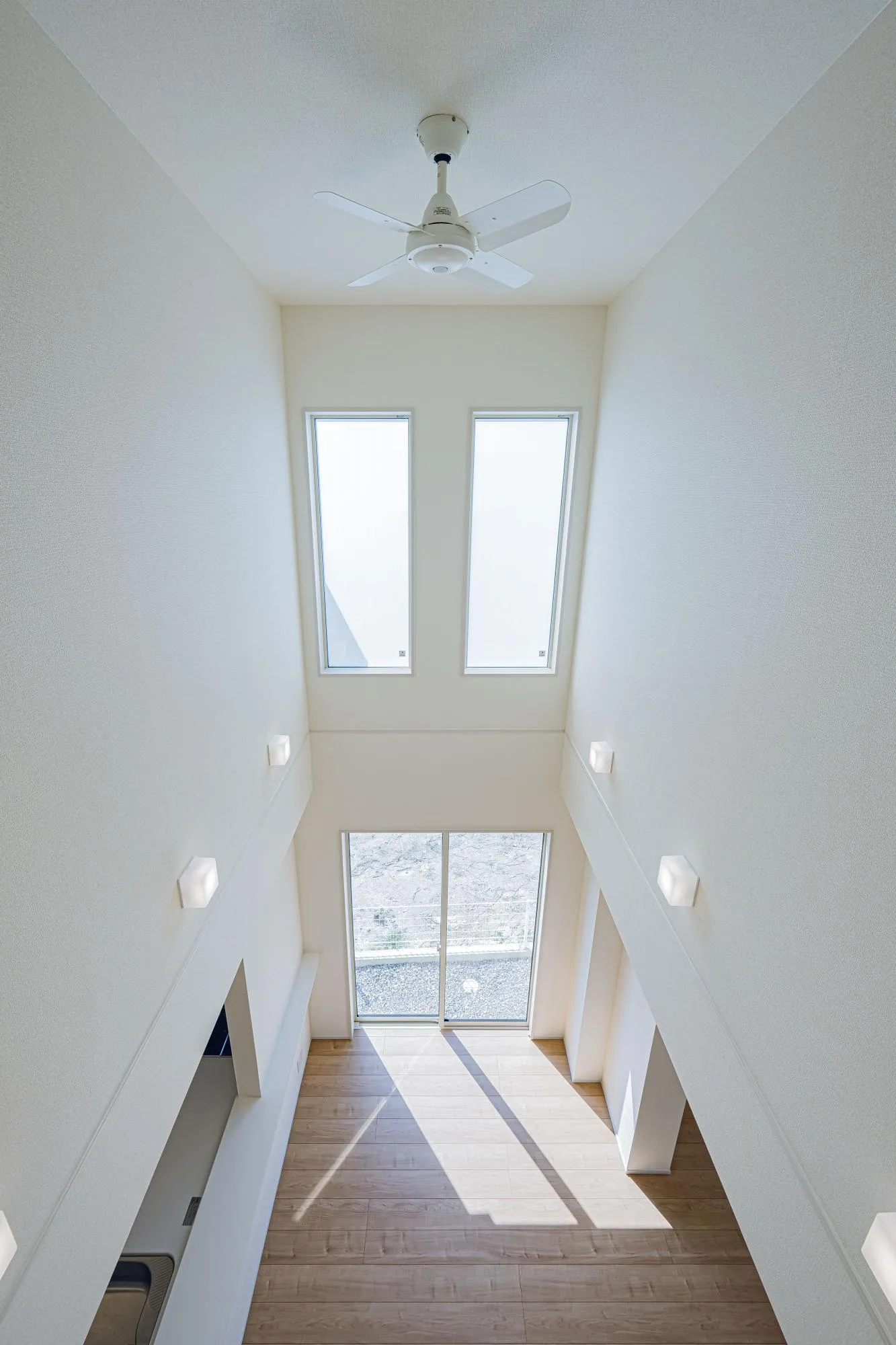 2号棟:フリースペース3からみる吹き抜け